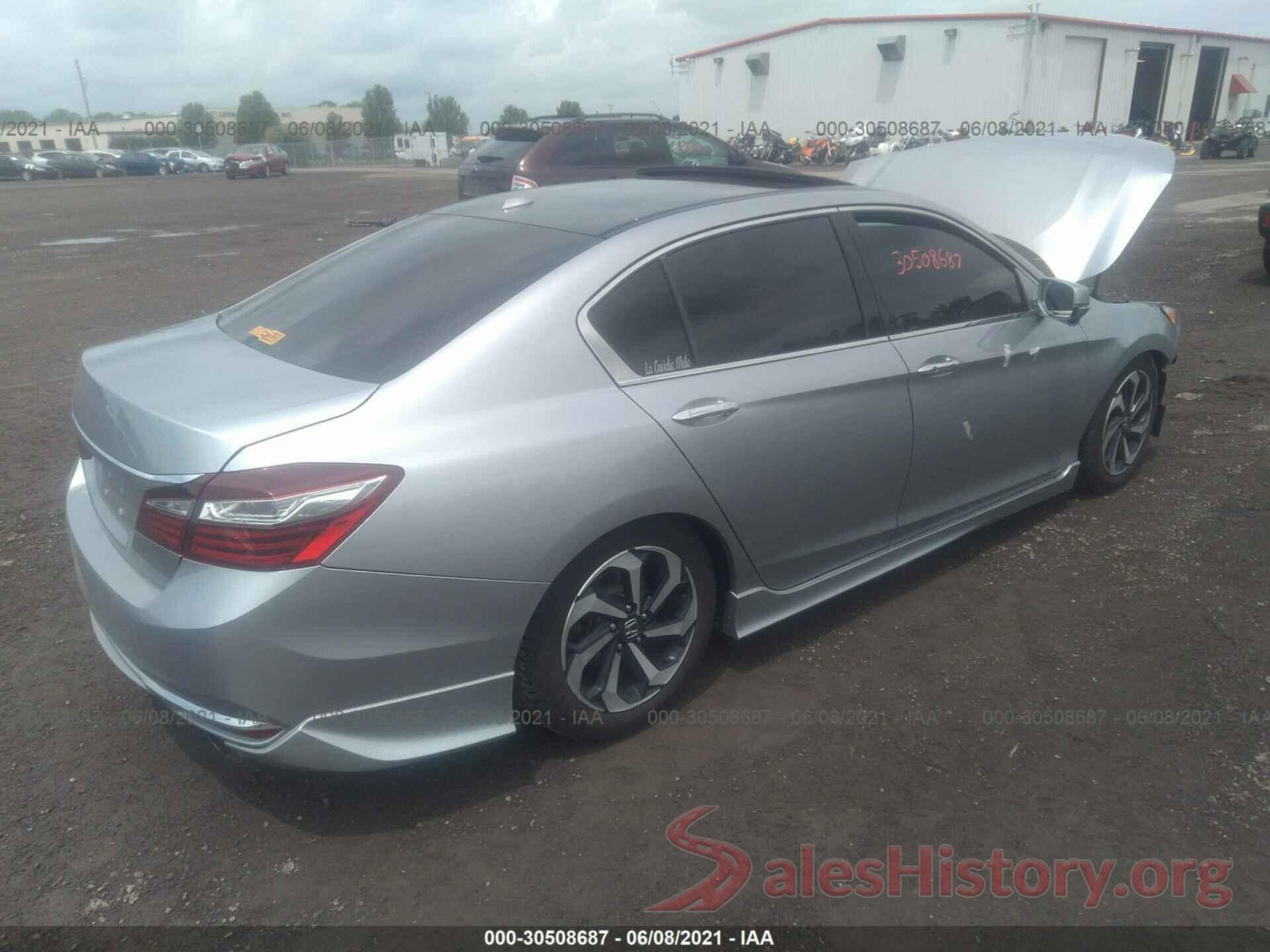 1HGCR3F80GA010633 2016 HONDA ACCORD SEDAN