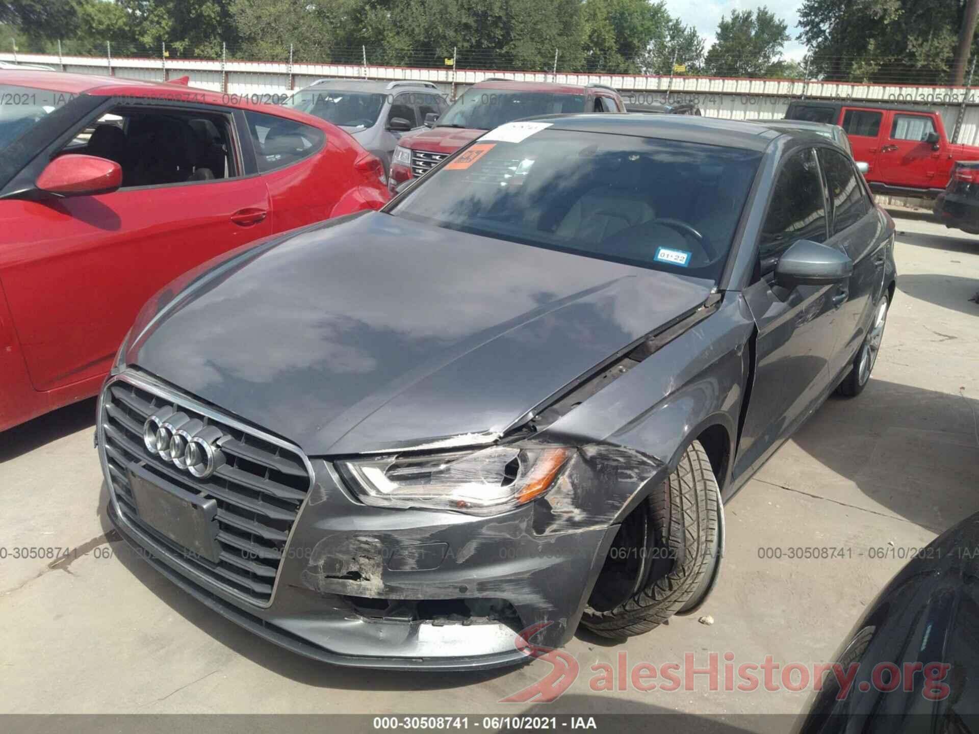 WAUA7GFF1G1071987 2016 AUDI A3