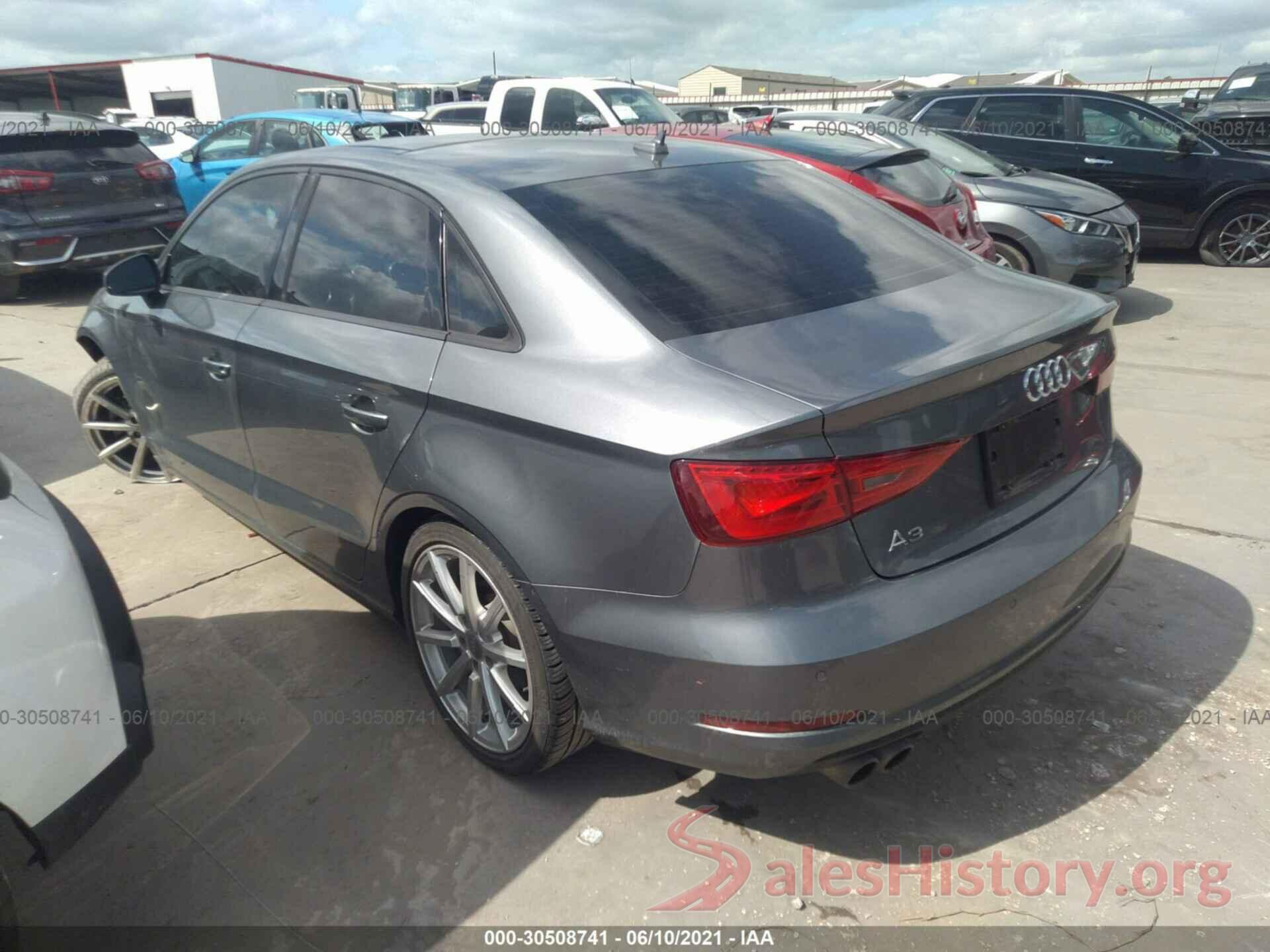 WAUA7GFF1G1071987 2016 AUDI A3