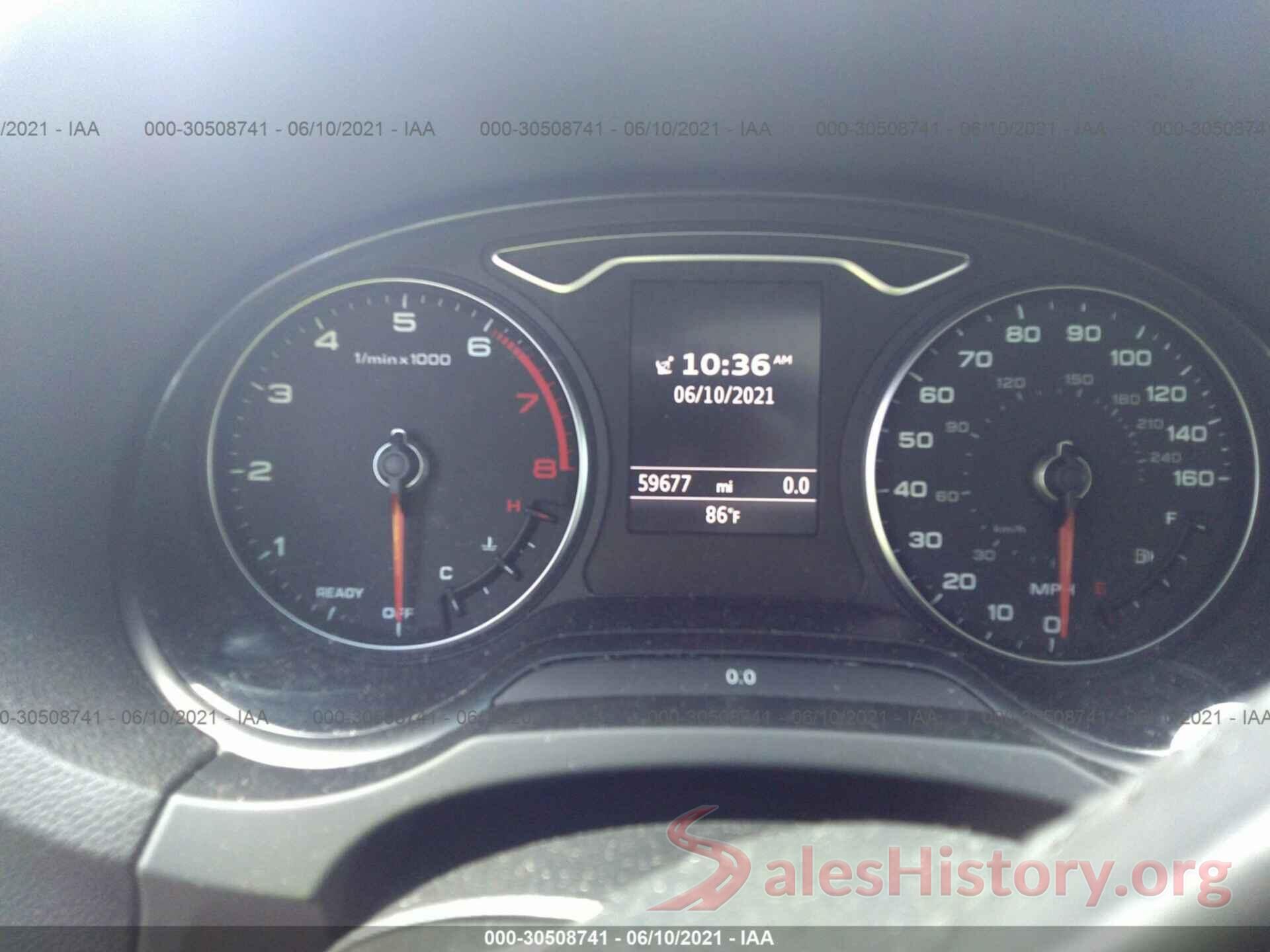 WAUA7GFF1G1071987 2016 AUDI A3