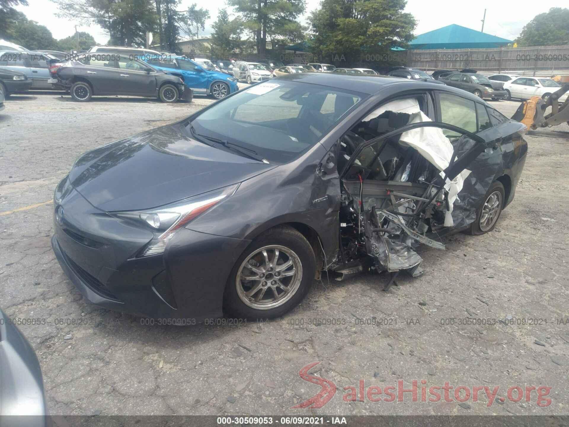 JTDKBRFU1J3083441 2018 TOYOTA PRIUS