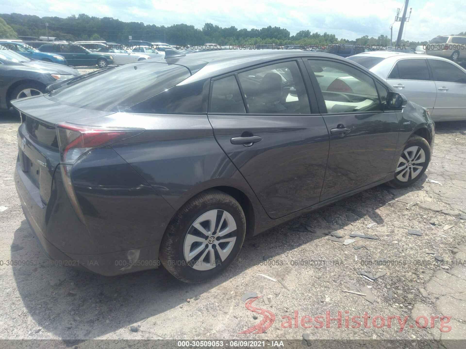 JTDKBRFU1J3083441 2018 TOYOTA PRIUS