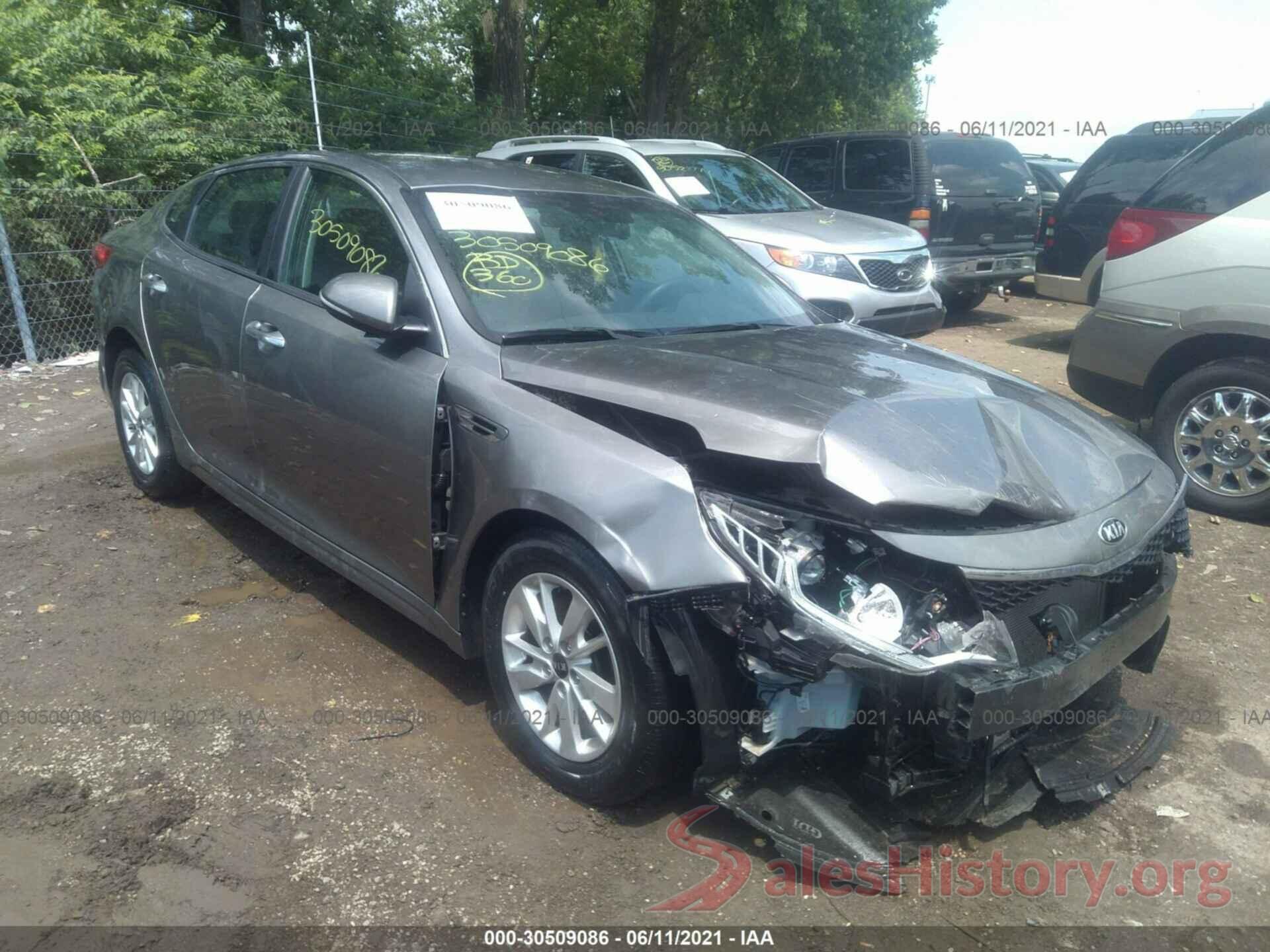 5XXGT4L35GG022653 2016 KIA OPTIMA