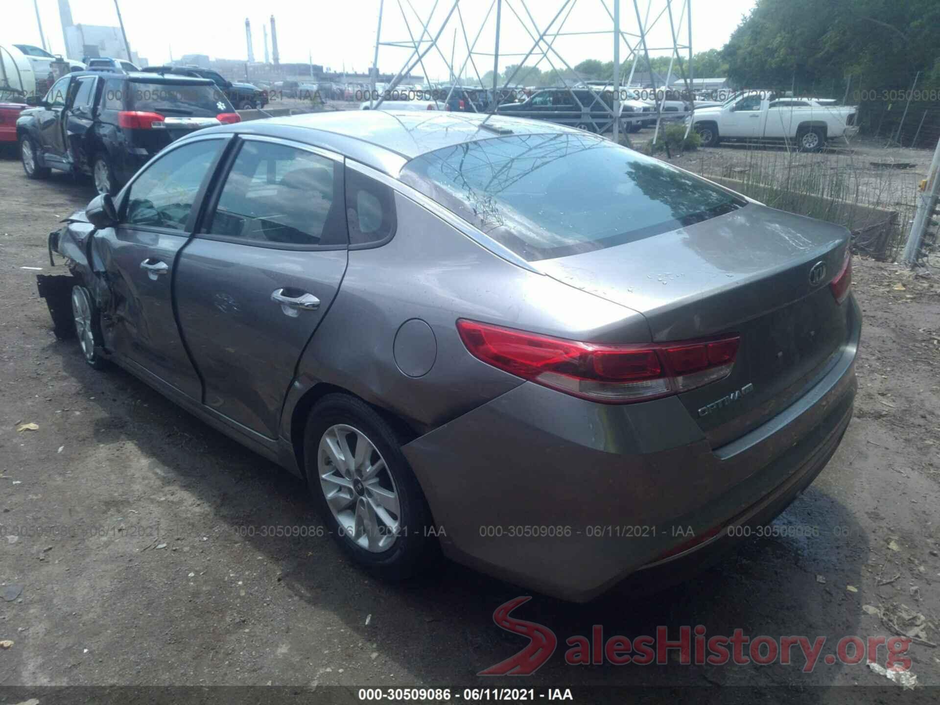 5XXGT4L35GG022653 2016 KIA OPTIMA