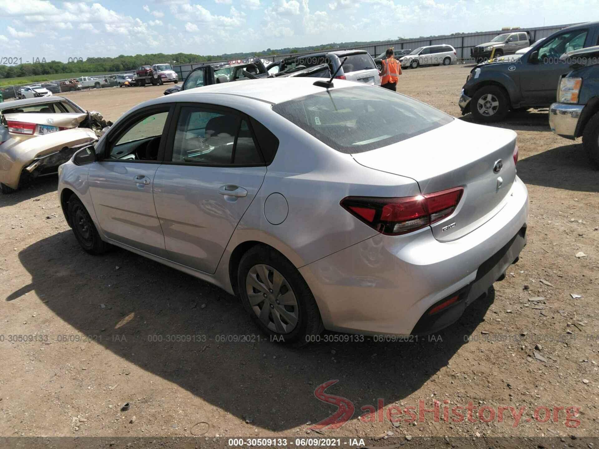 3KPA24AD3LE323297 2020 KIA RIO