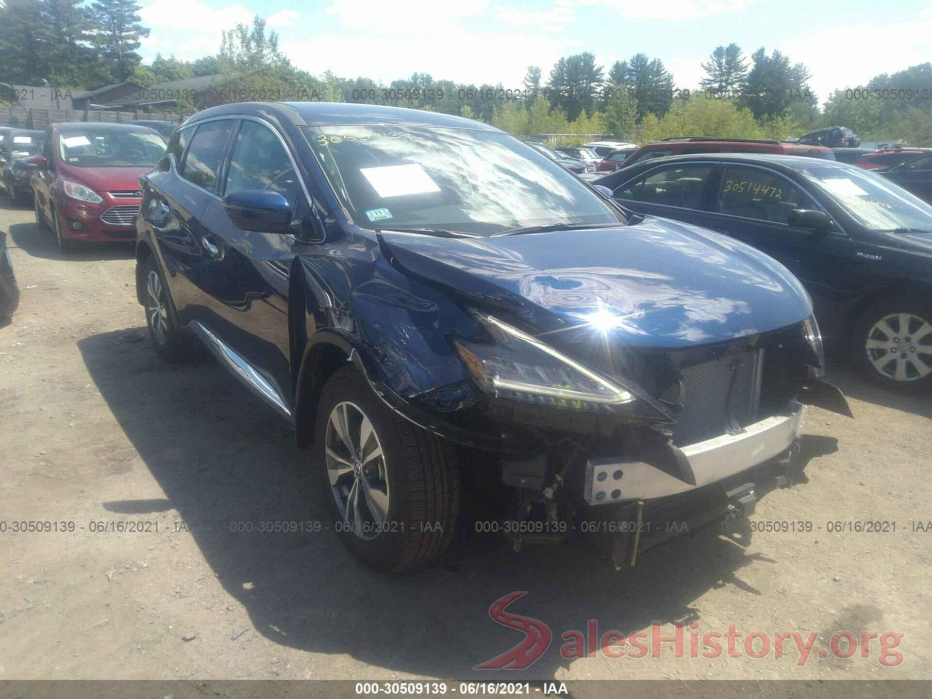 5N1AZ2AS3LN175447 2020 NISSAN MURANO