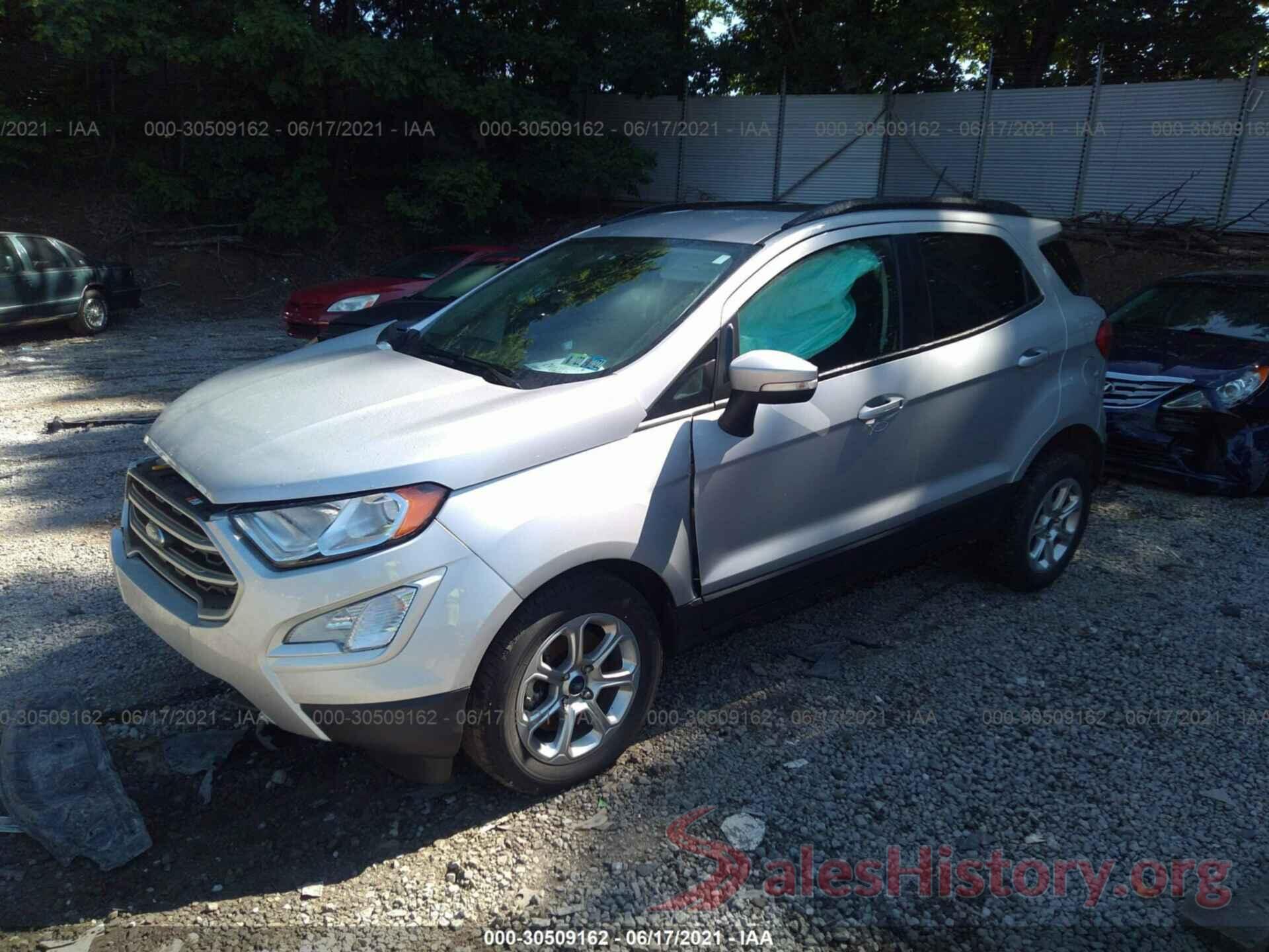 MAJ6S3GL0KC286218 2019 FORD ECOSPORT