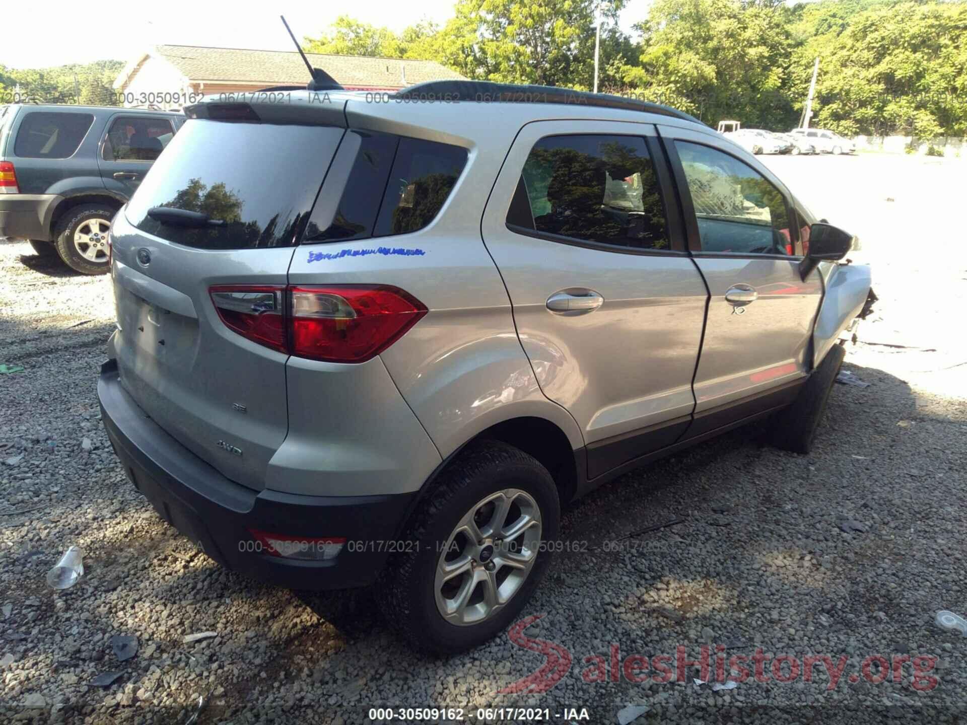 MAJ6S3GL0KC286218 2019 FORD ECOSPORT