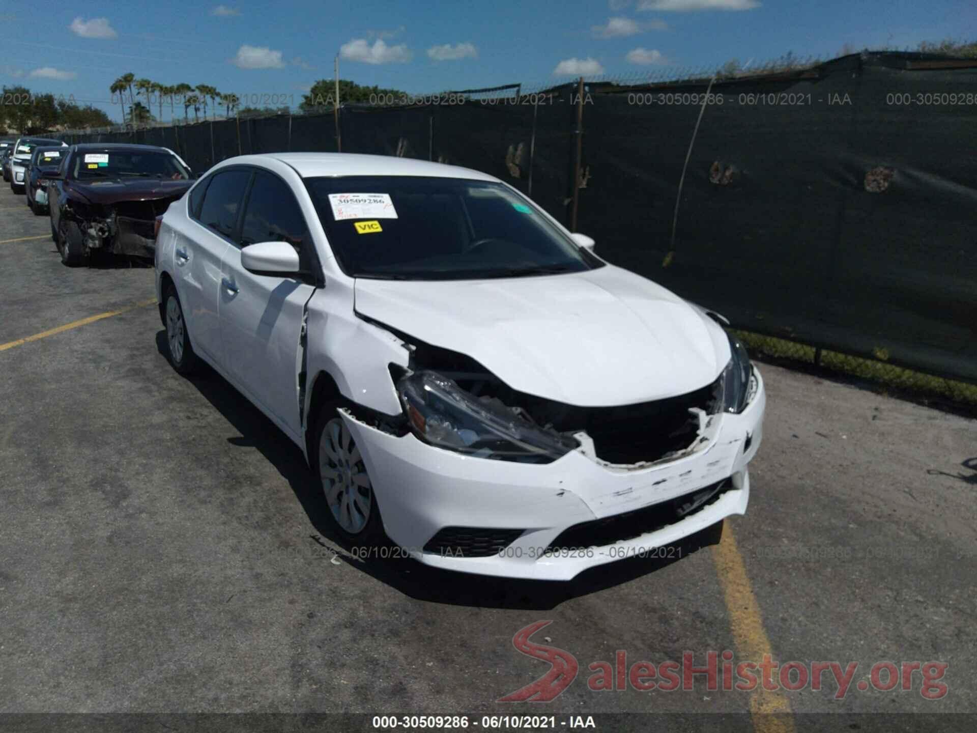 3N1AB7AP3GY309533 2016 NISSAN SENTRA