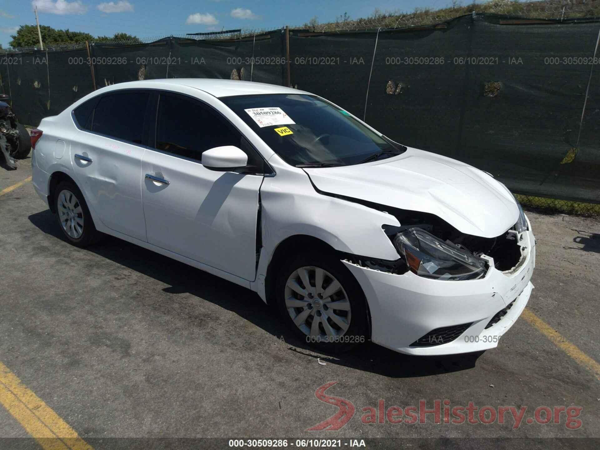 3N1AB7AP3GY309533 2016 NISSAN SENTRA