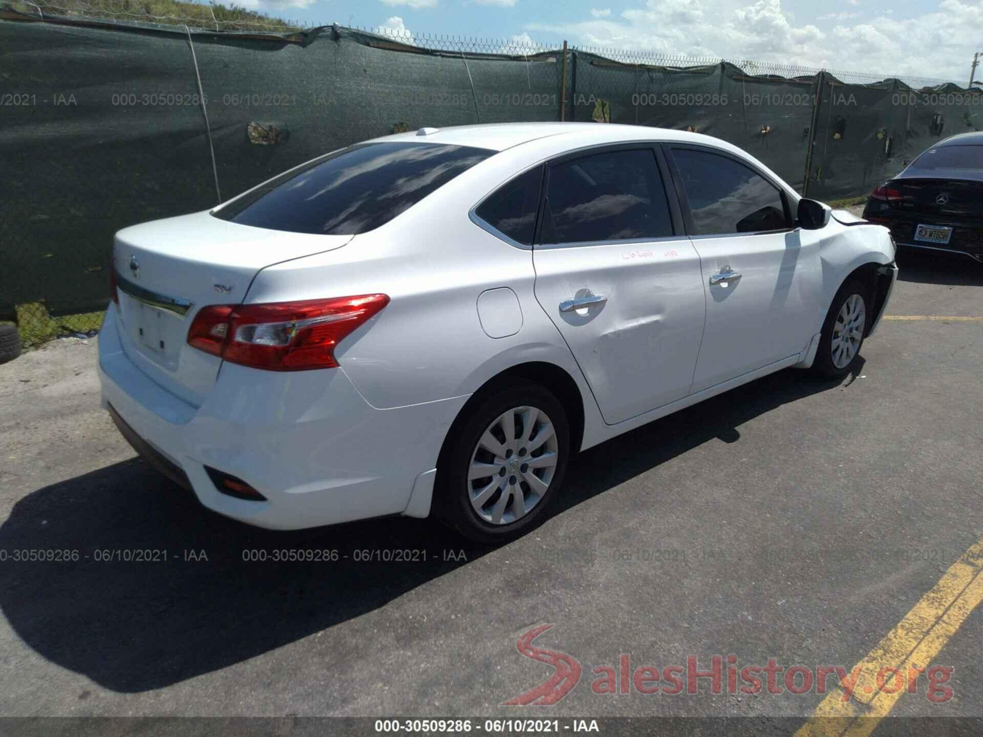 3N1AB7AP3GY309533 2016 NISSAN SENTRA