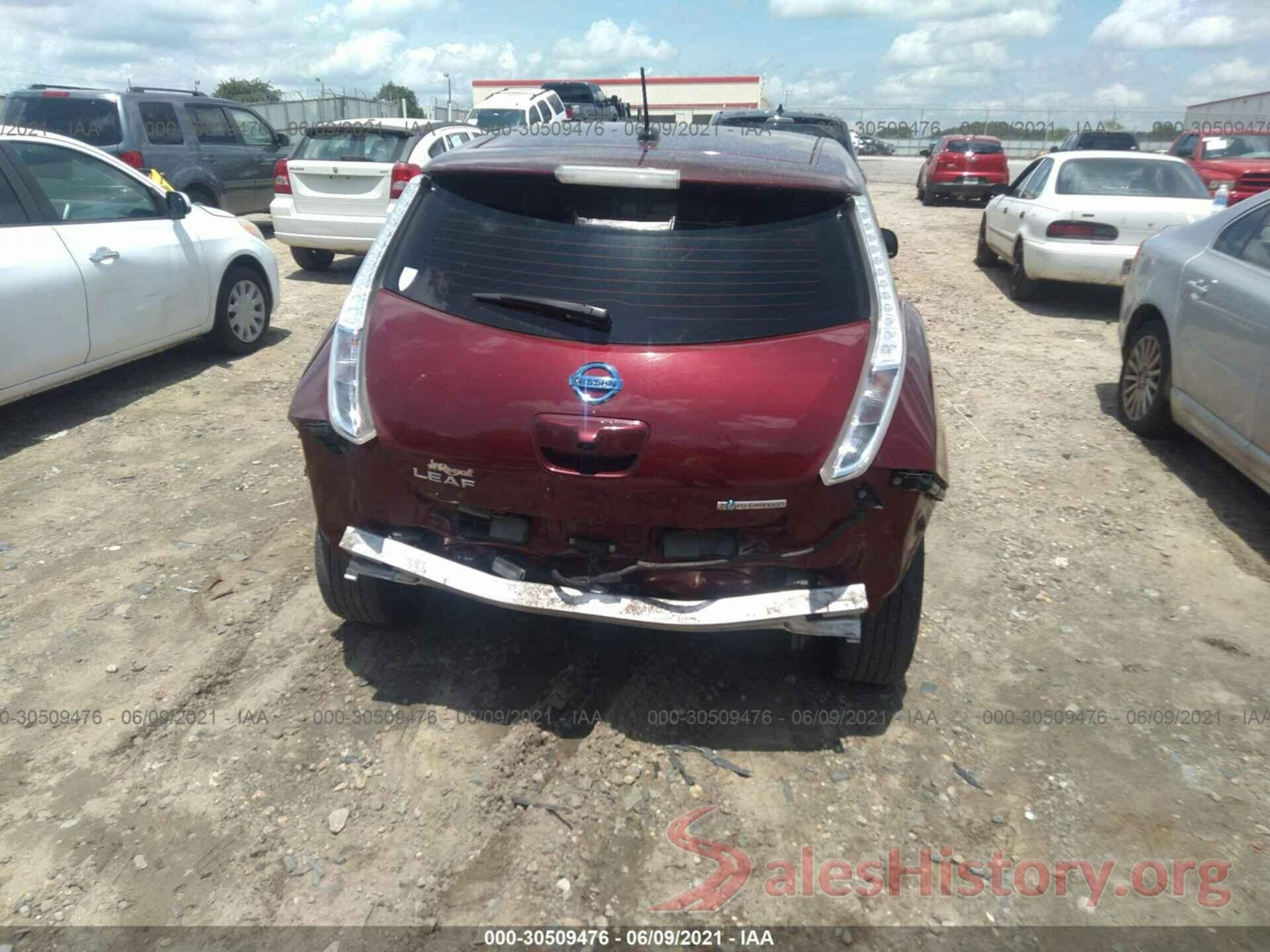 1N4BZ0CP1HC309189 2017 NISSAN LEAF