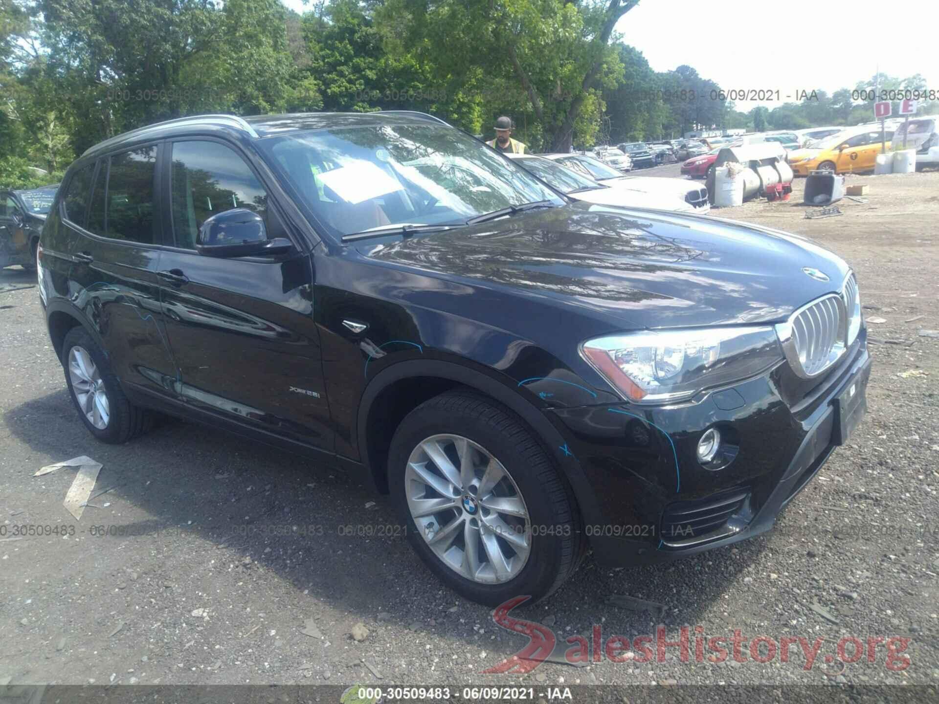 5UXWX9C59H0T06013 2017 BMW X3