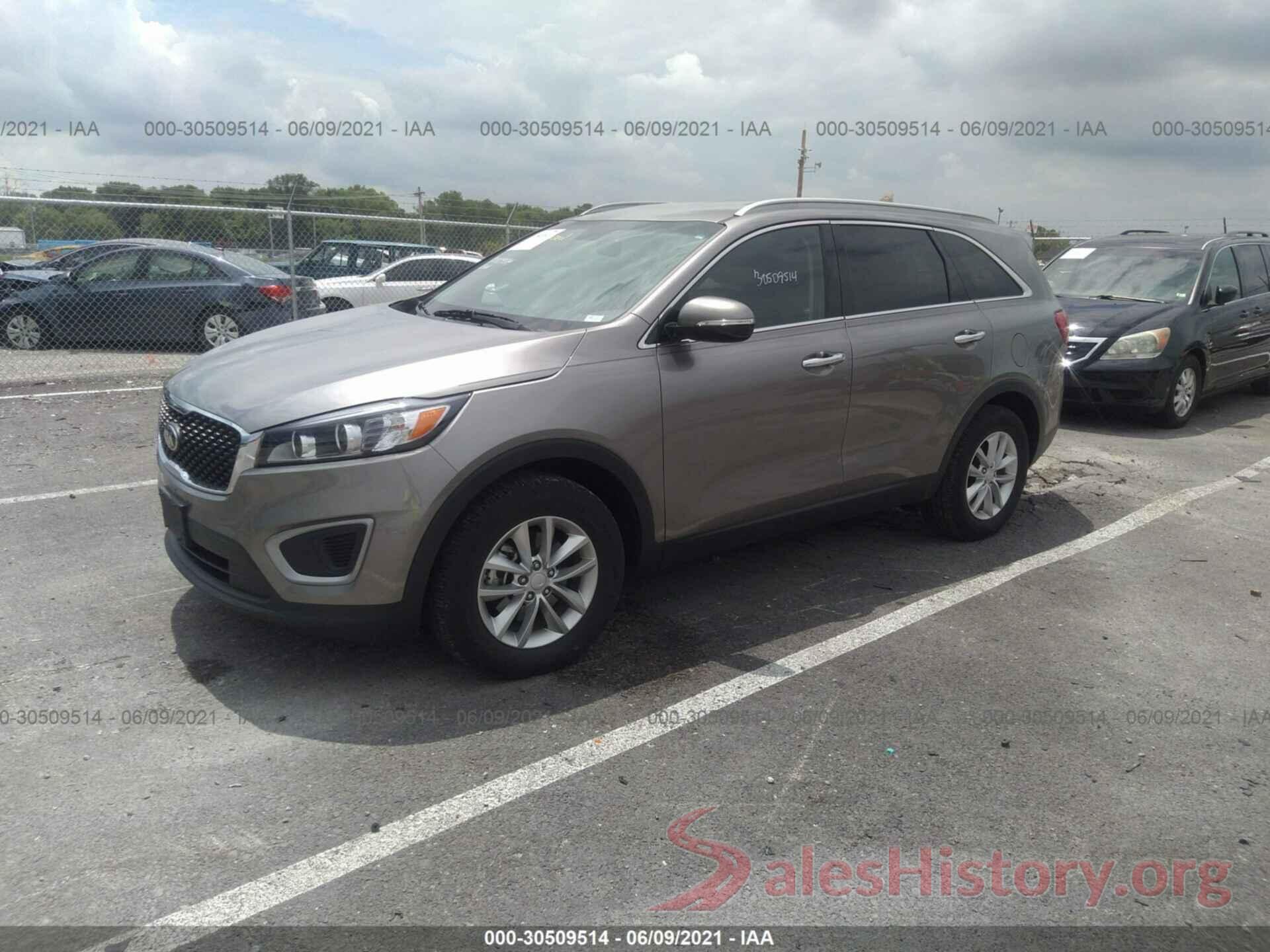 5XYPG4A38GG038901 2016 KIA SORENTO