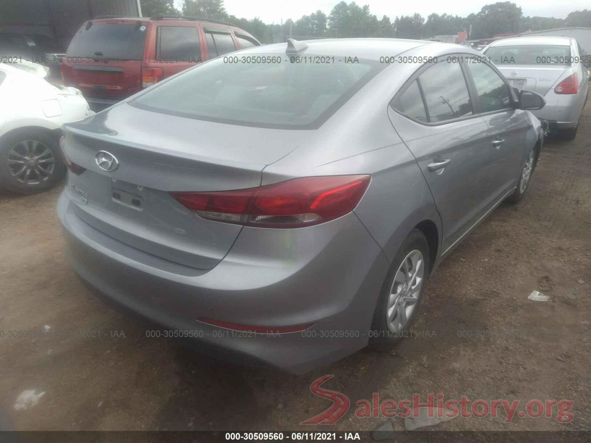 5NPD74LF0HH137393 2017 HYUNDAI ELANTRA