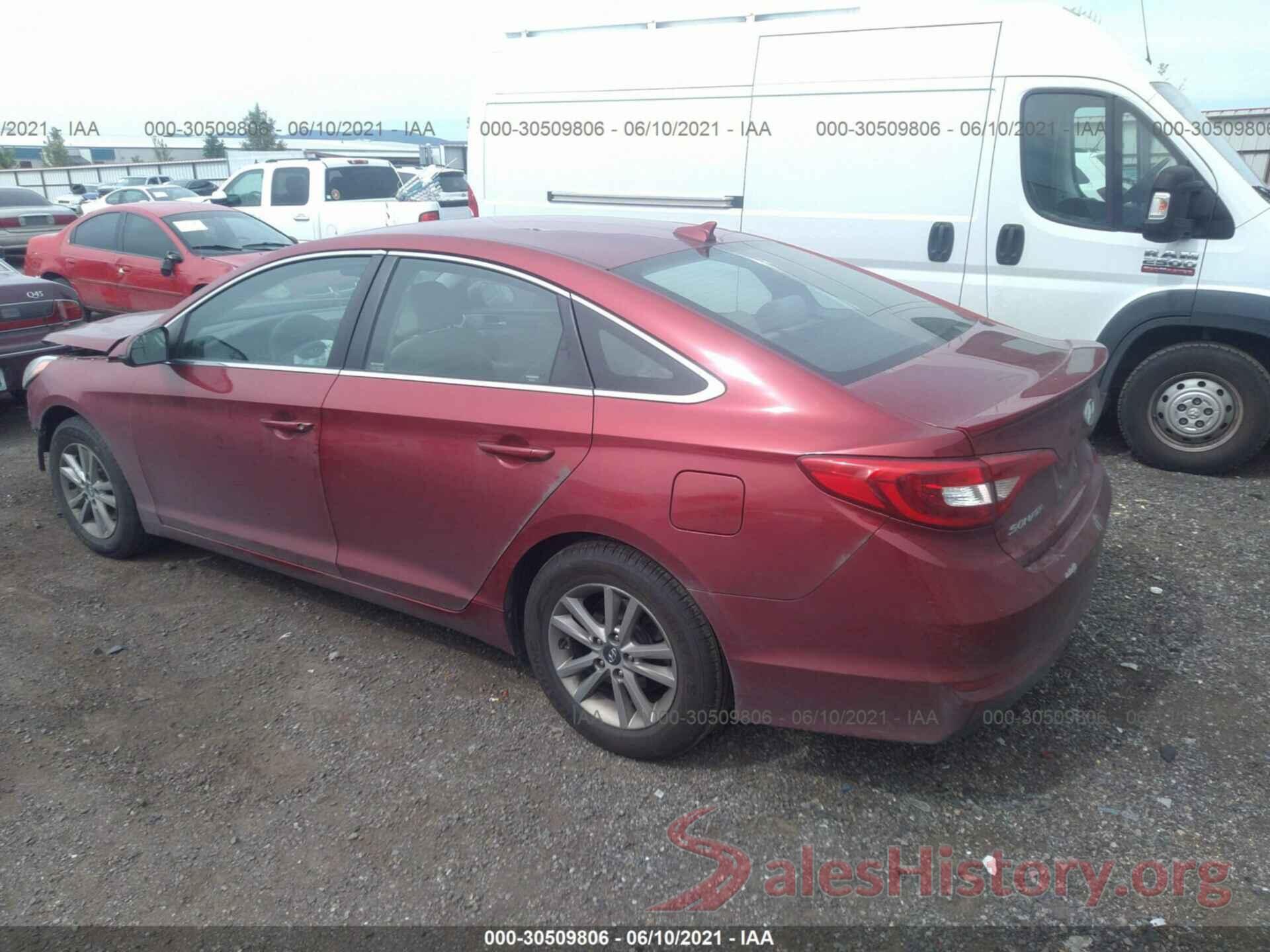 5NPE24AF3GH262408 2016 HYUNDAI SONATA