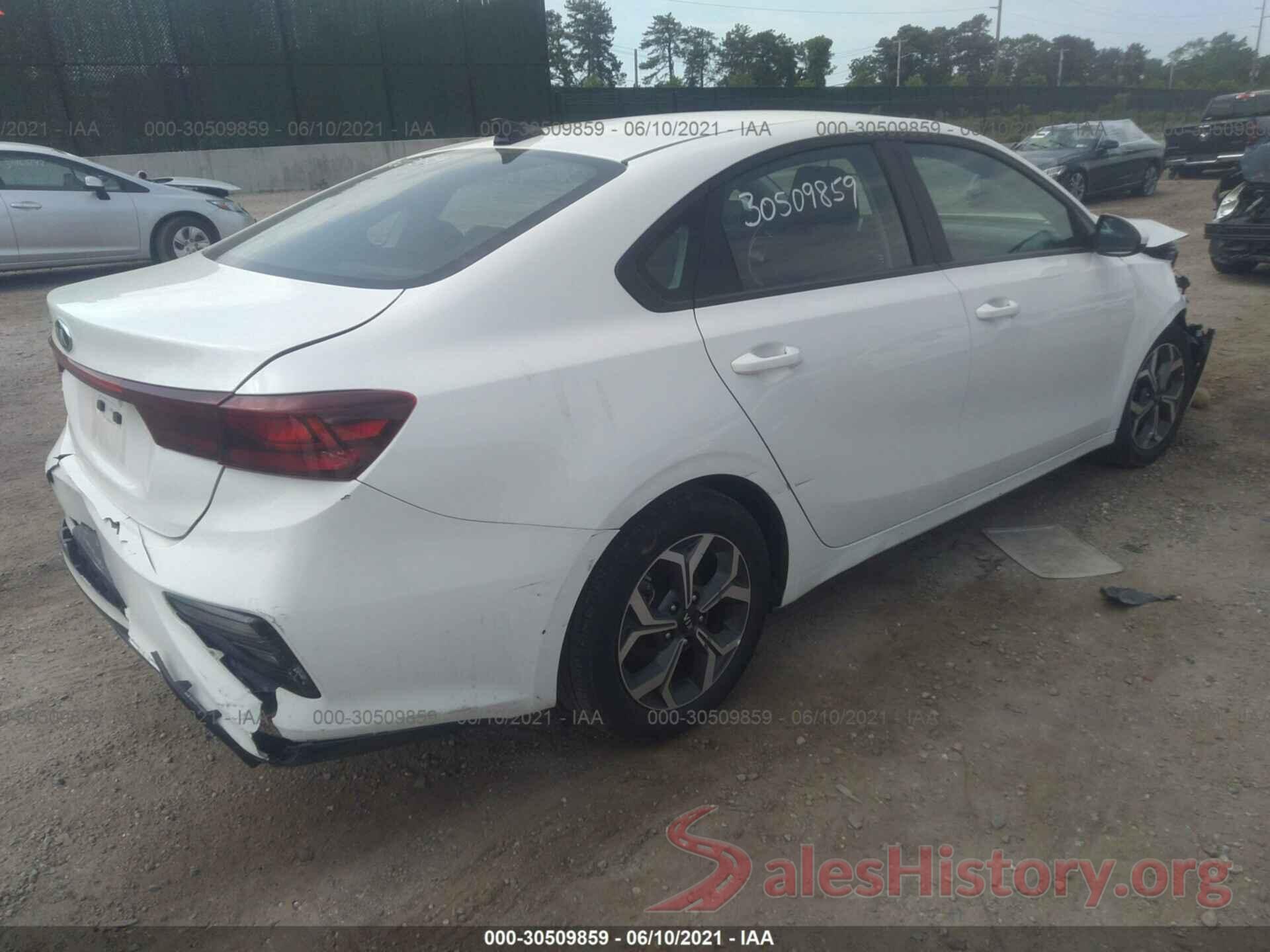 3KPF24AD5LE143115 2020 KIA FORTE