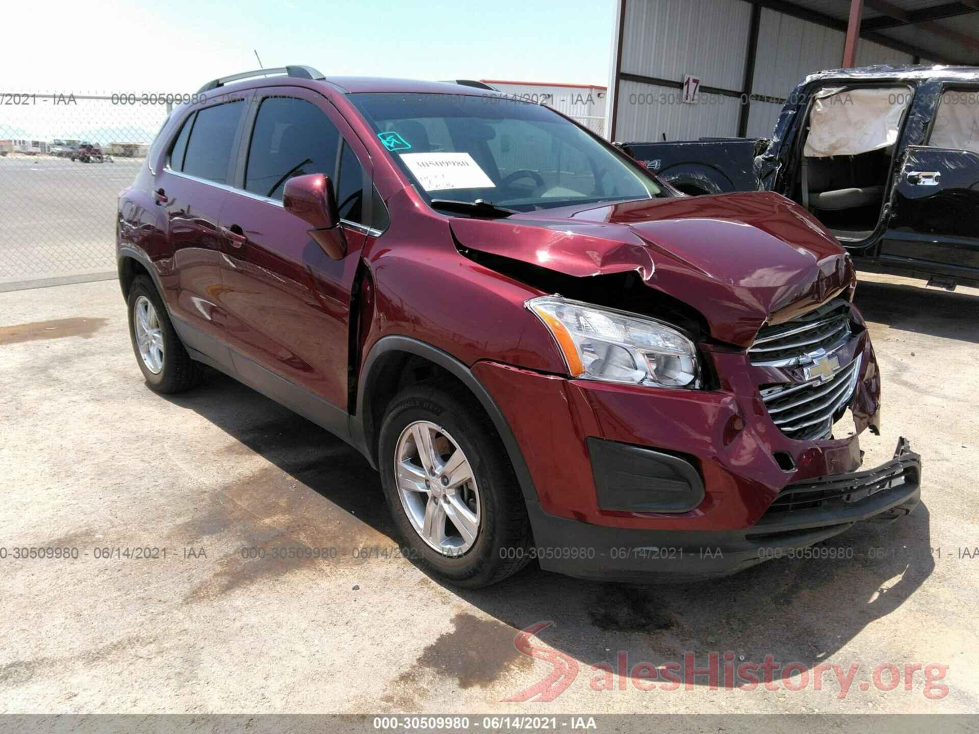 3GNCJPSB0GL268990 2016 CHEVROLET TRAX