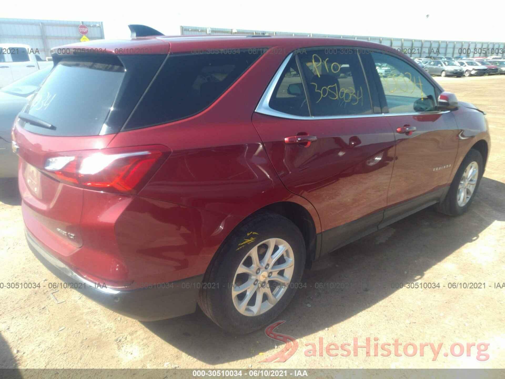 2GNAXSEVXJ6261376 2018 CHEVROLET EQUINOX