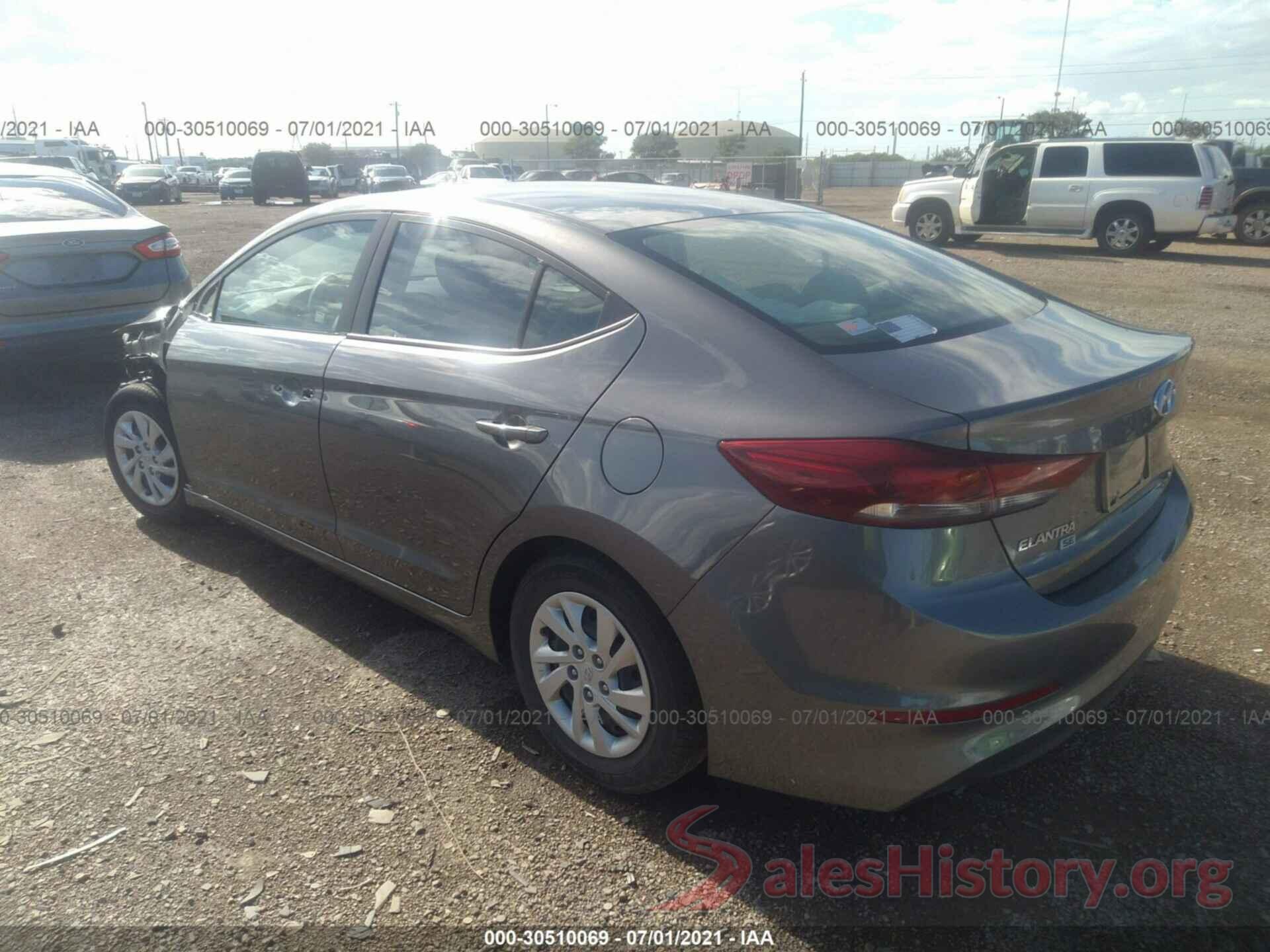 5NPD74LF7JH271937 2018 HYUNDAI ELANTRA