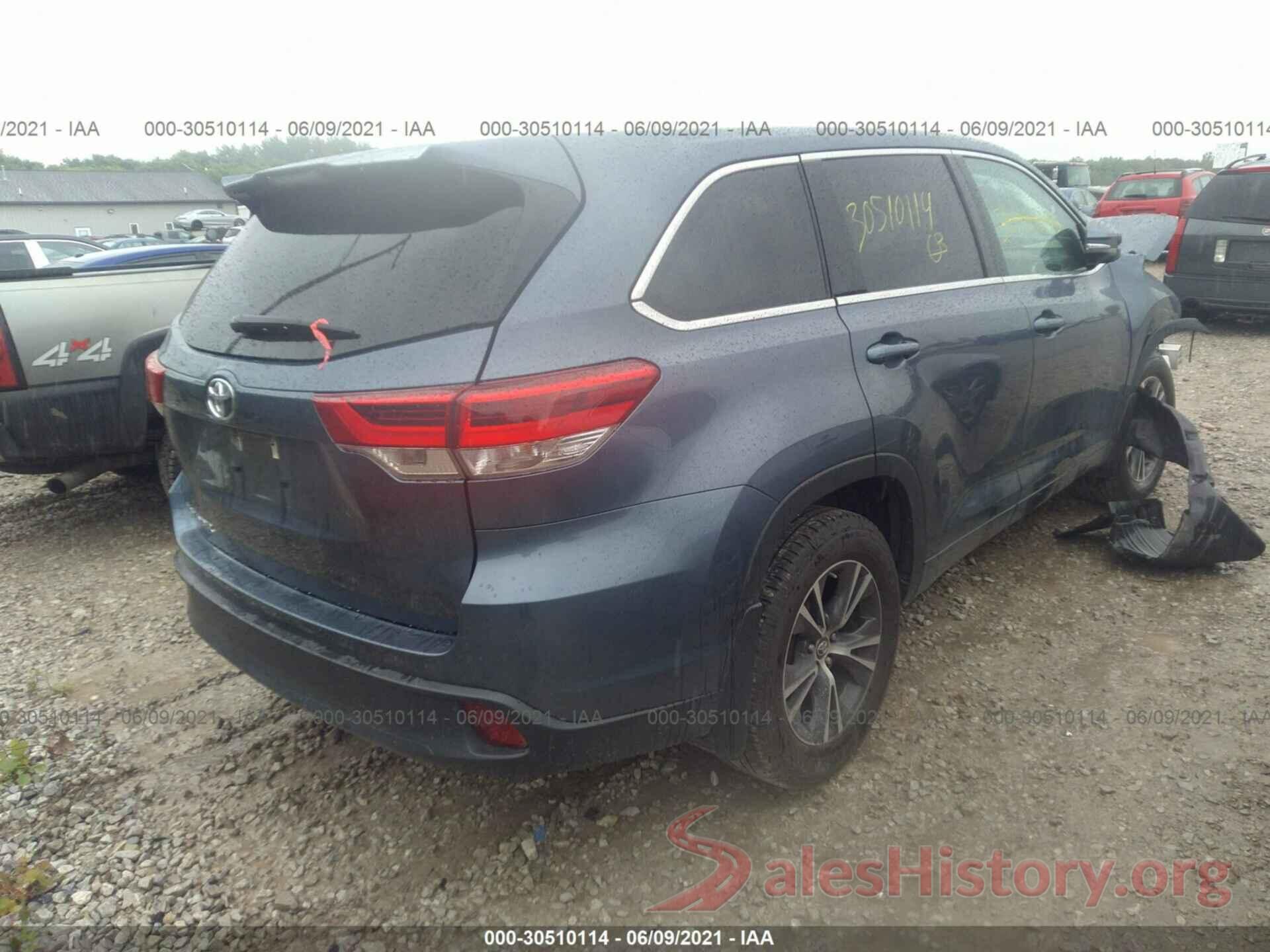 5TDZARFH6JS037851 2018 TOYOTA HIGHLANDER