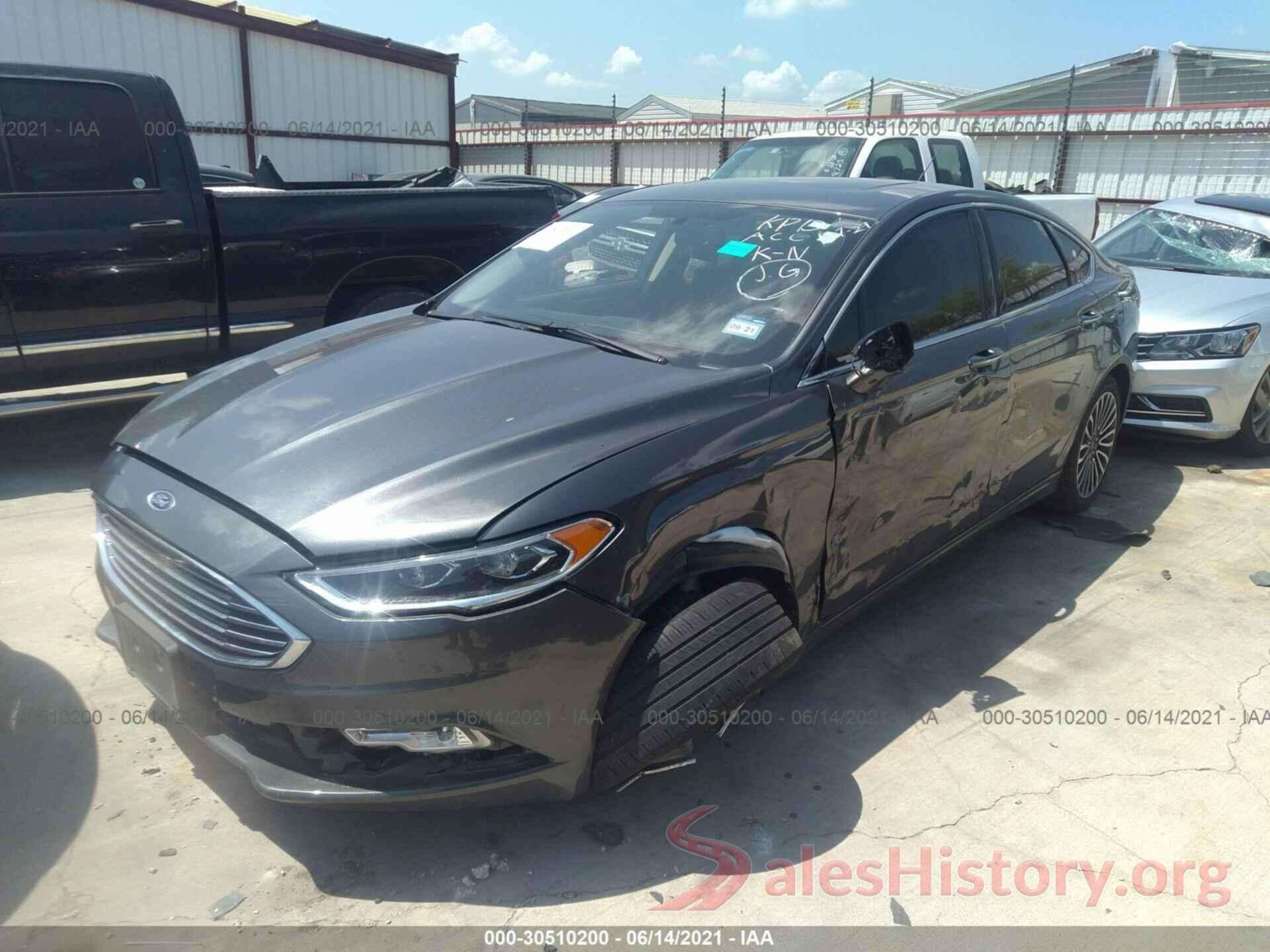 3FA6P0HD6HR349517 2017 FORD FUSION