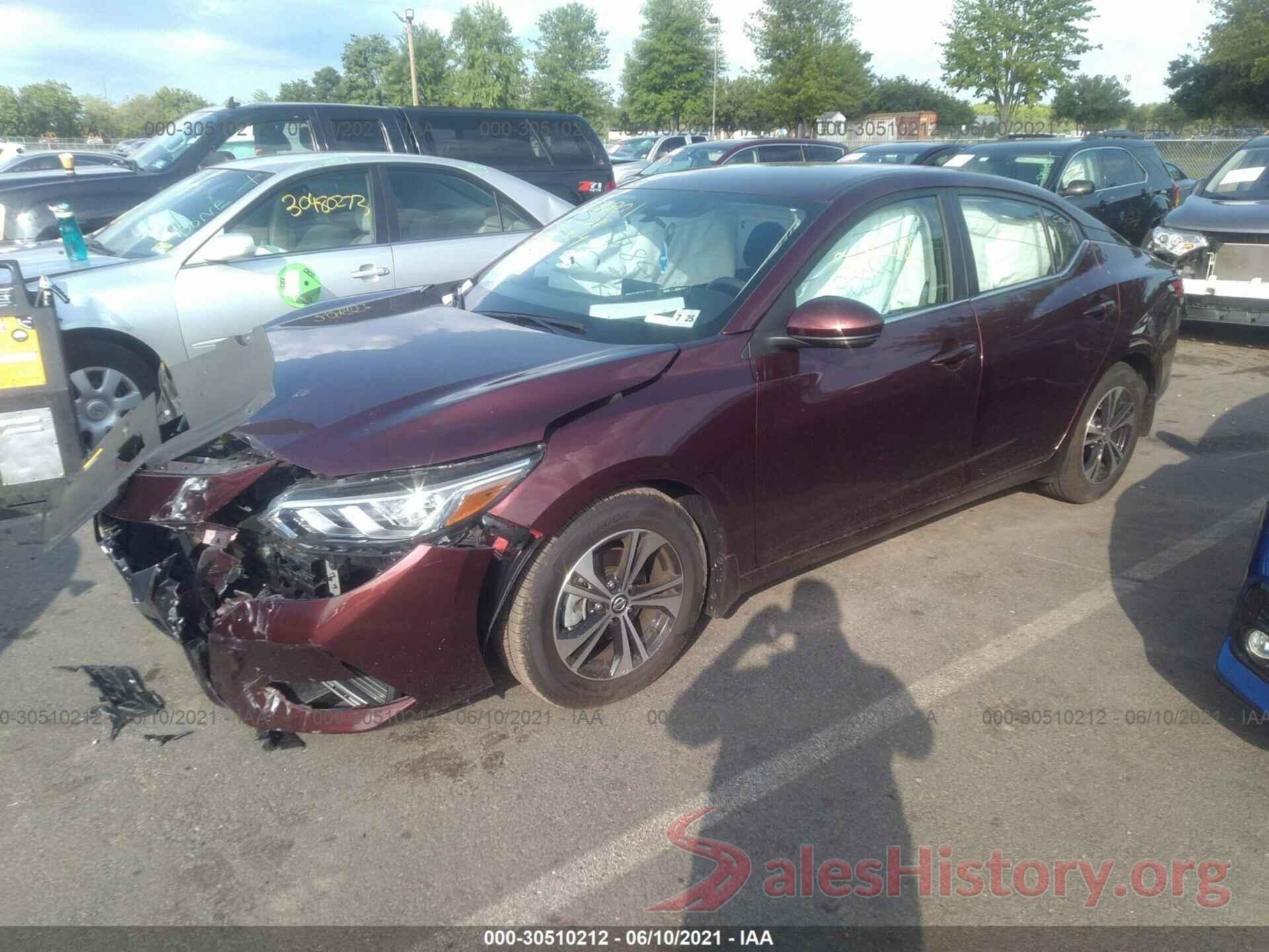 3N1AB8CV7LY235335 2020 NISSAN SENTRA