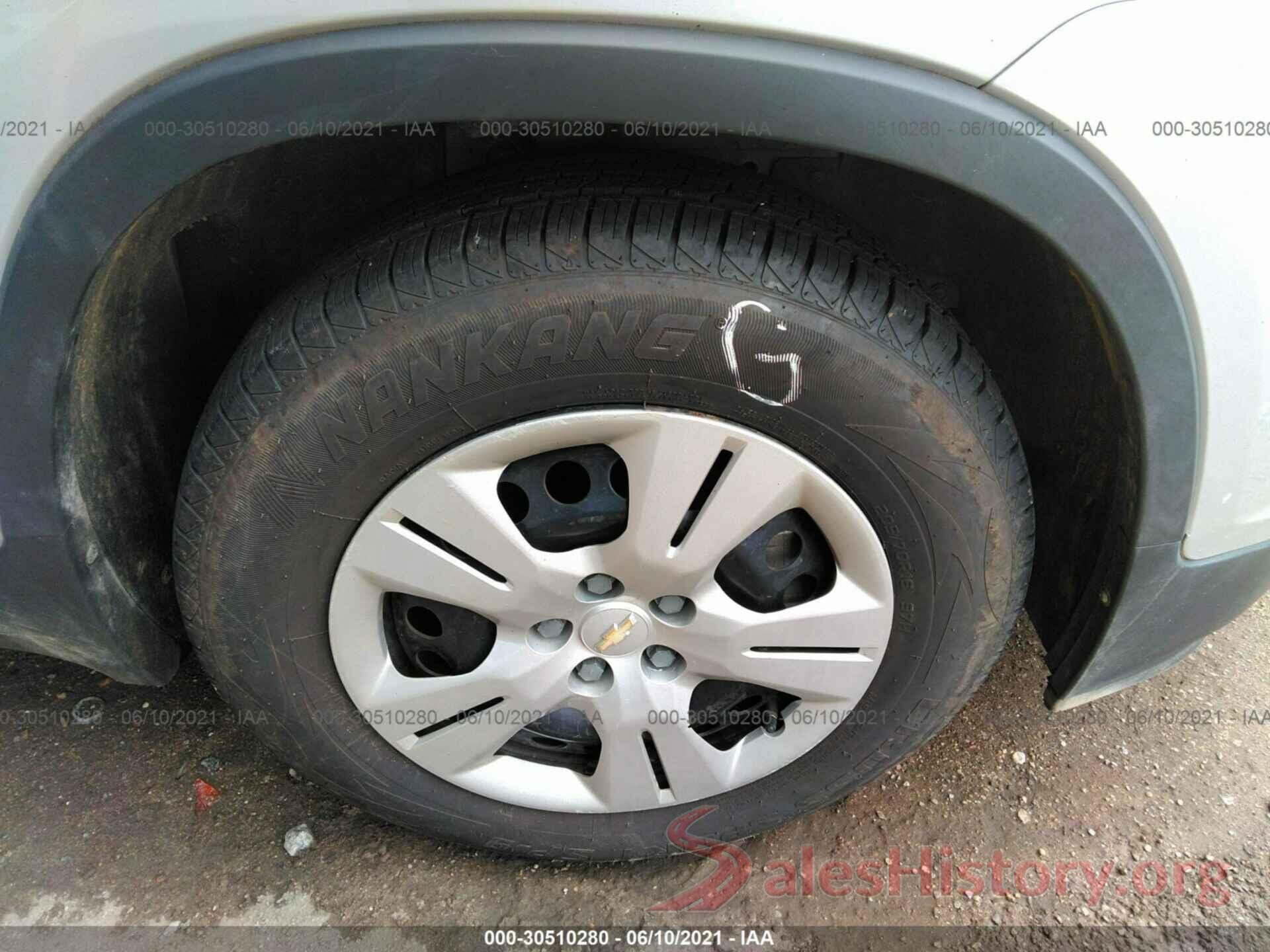 3GNCJKSBXGL256333 2016 CHEVROLET TRAX