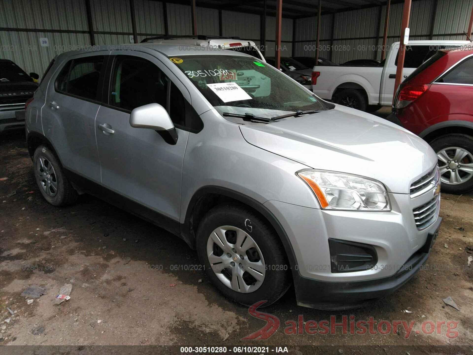 3GNCJKSBXGL256333 2016 CHEVROLET TRAX