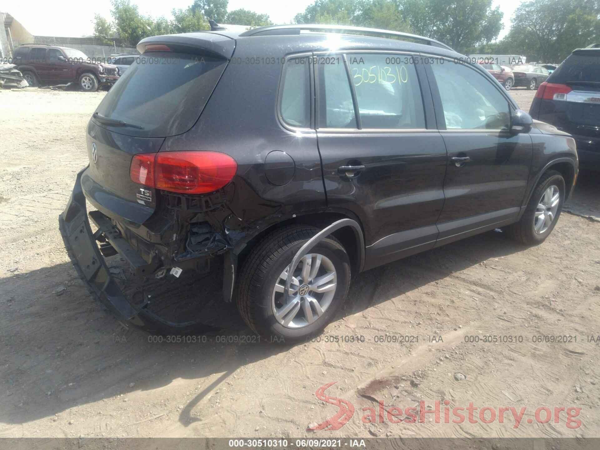 WVGBV7AX1HW511333 2017 VOLKSWAGEN TIGUAN