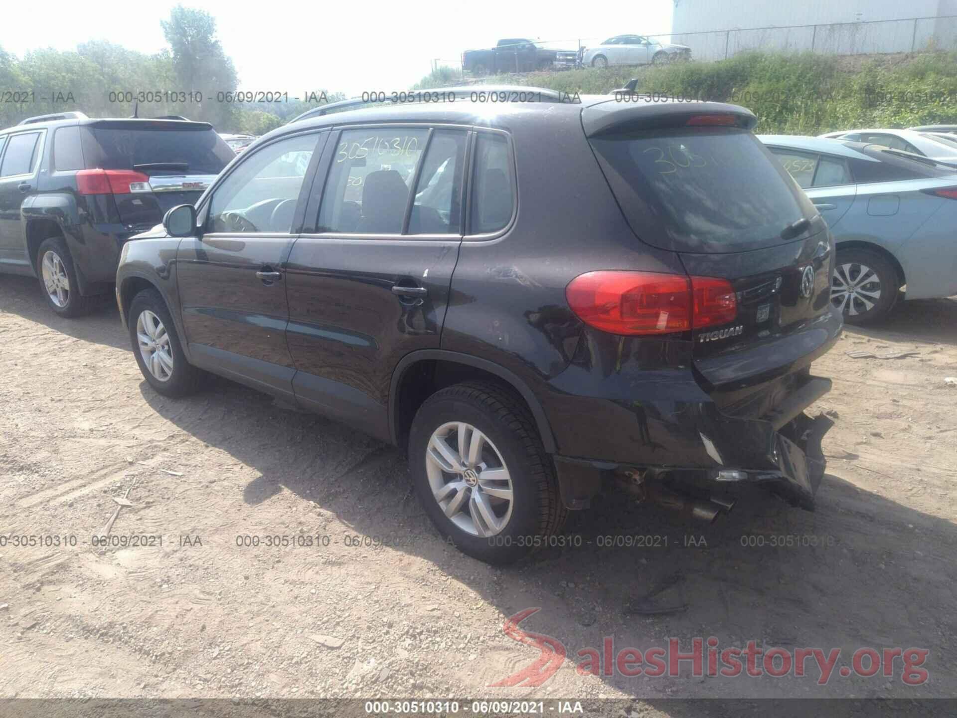 WVGBV7AX1HW511333 2017 VOLKSWAGEN TIGUAN