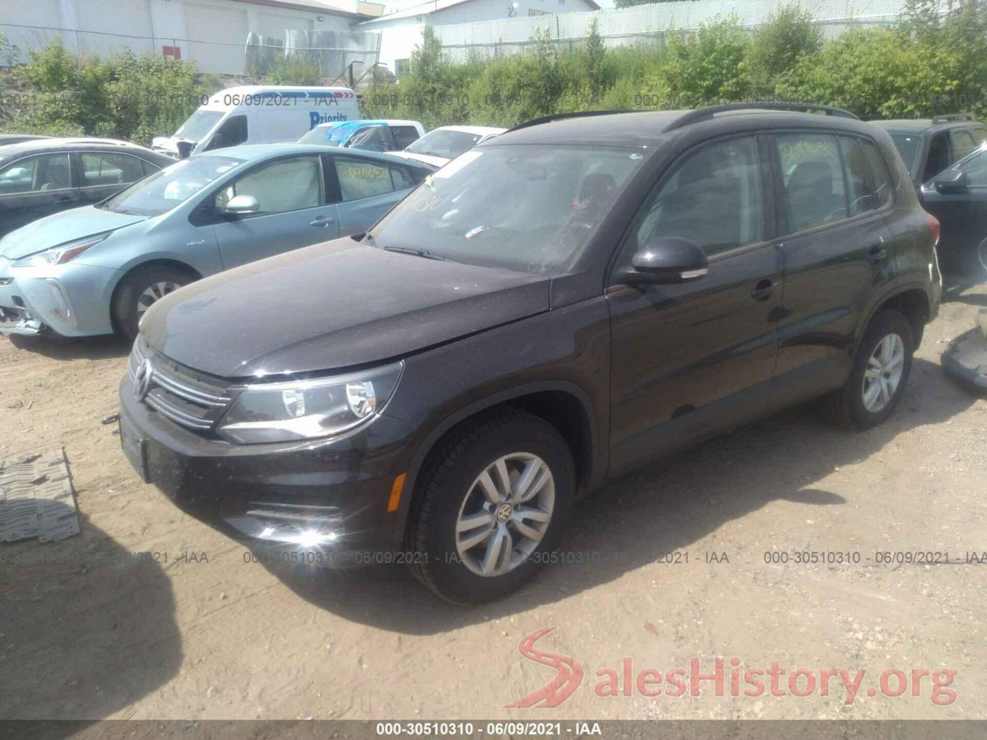 WVGBV7AX1HW511333 2017 VOLKSWAGEN TIGUAN