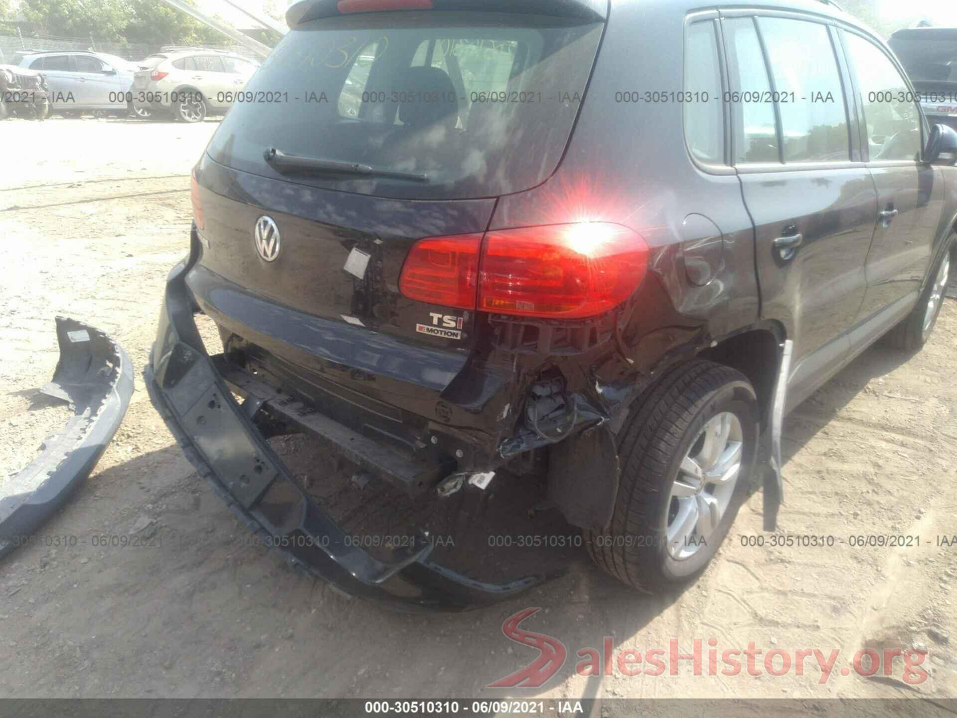 WVGBV7AX1HW511333 2017 VOLKSWAGEN TIGUAN