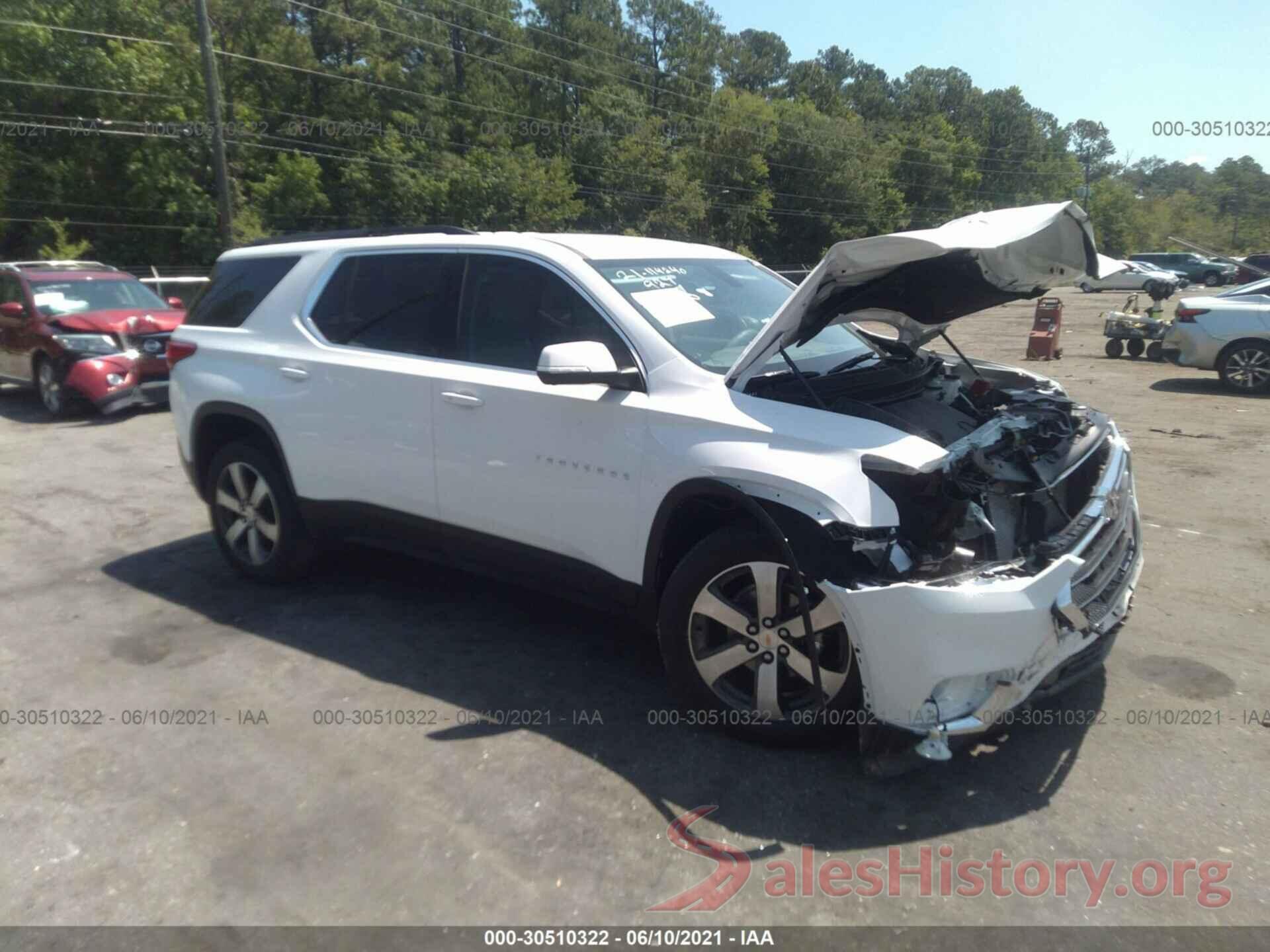 1GNERHKW7MJ185893 2021 CHEVROLET TRAVERSE