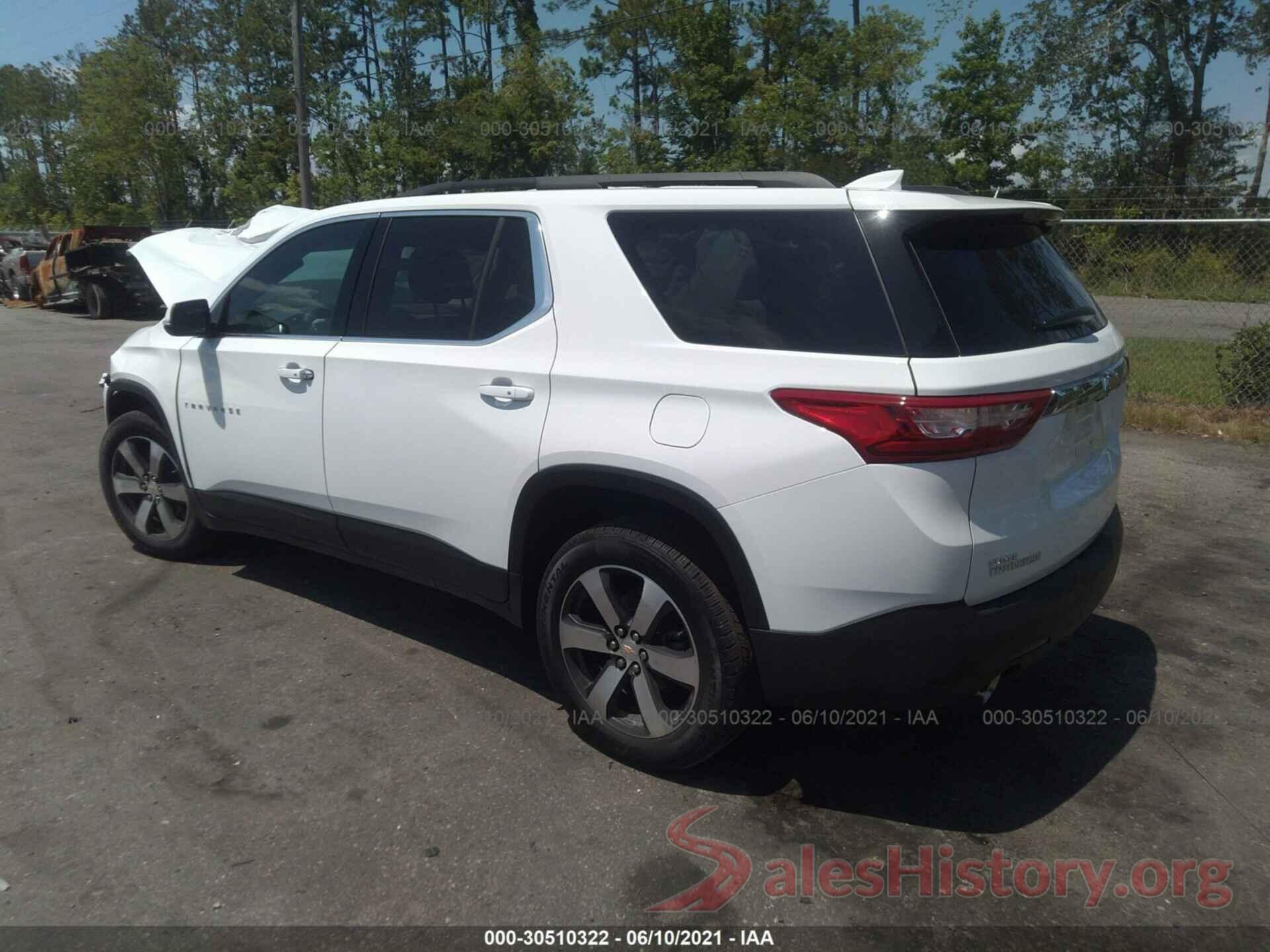 1GNERHKW7MJ185893 2021 CHEVROLET TRAVERSE