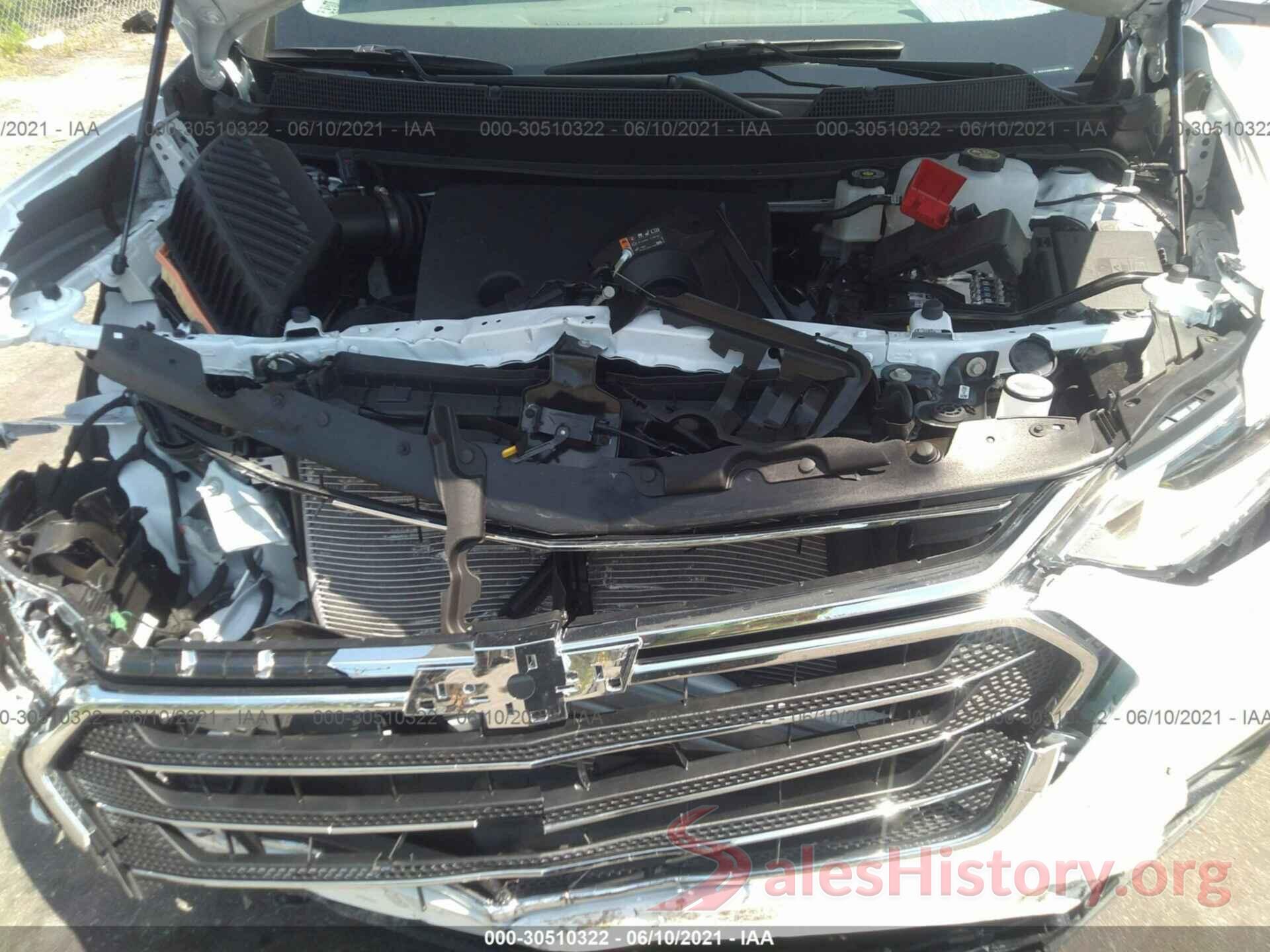 1GNERHKW7MJ185893 2021 CHEVROLET TRAVERSE