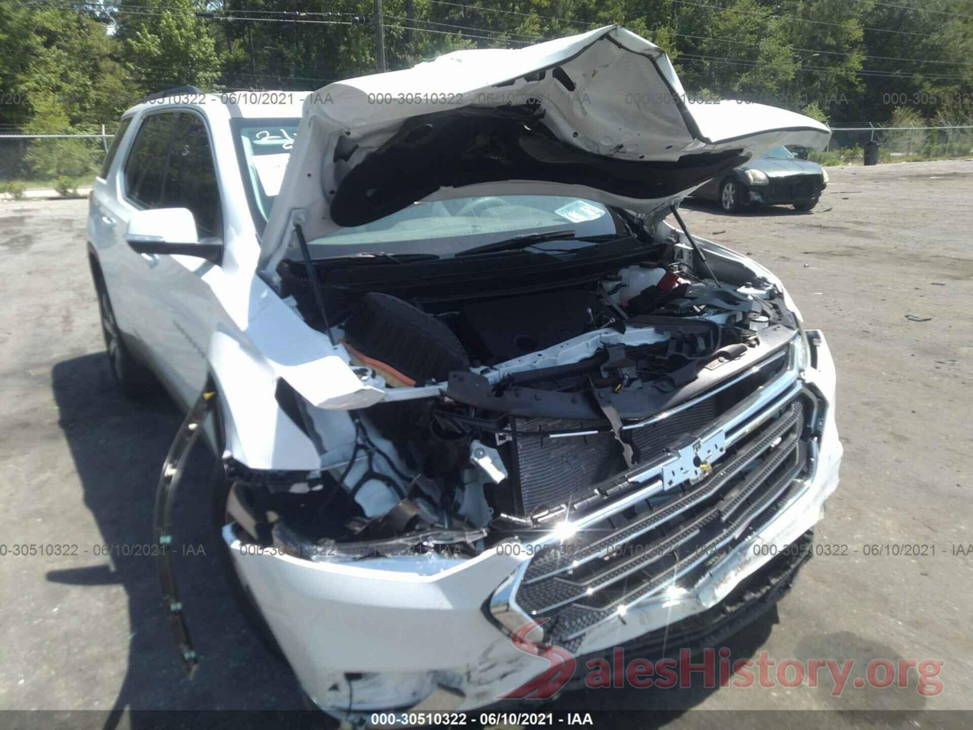 1GNERHKW7MJ185893 2021 CHEVROLET TRAVERSE