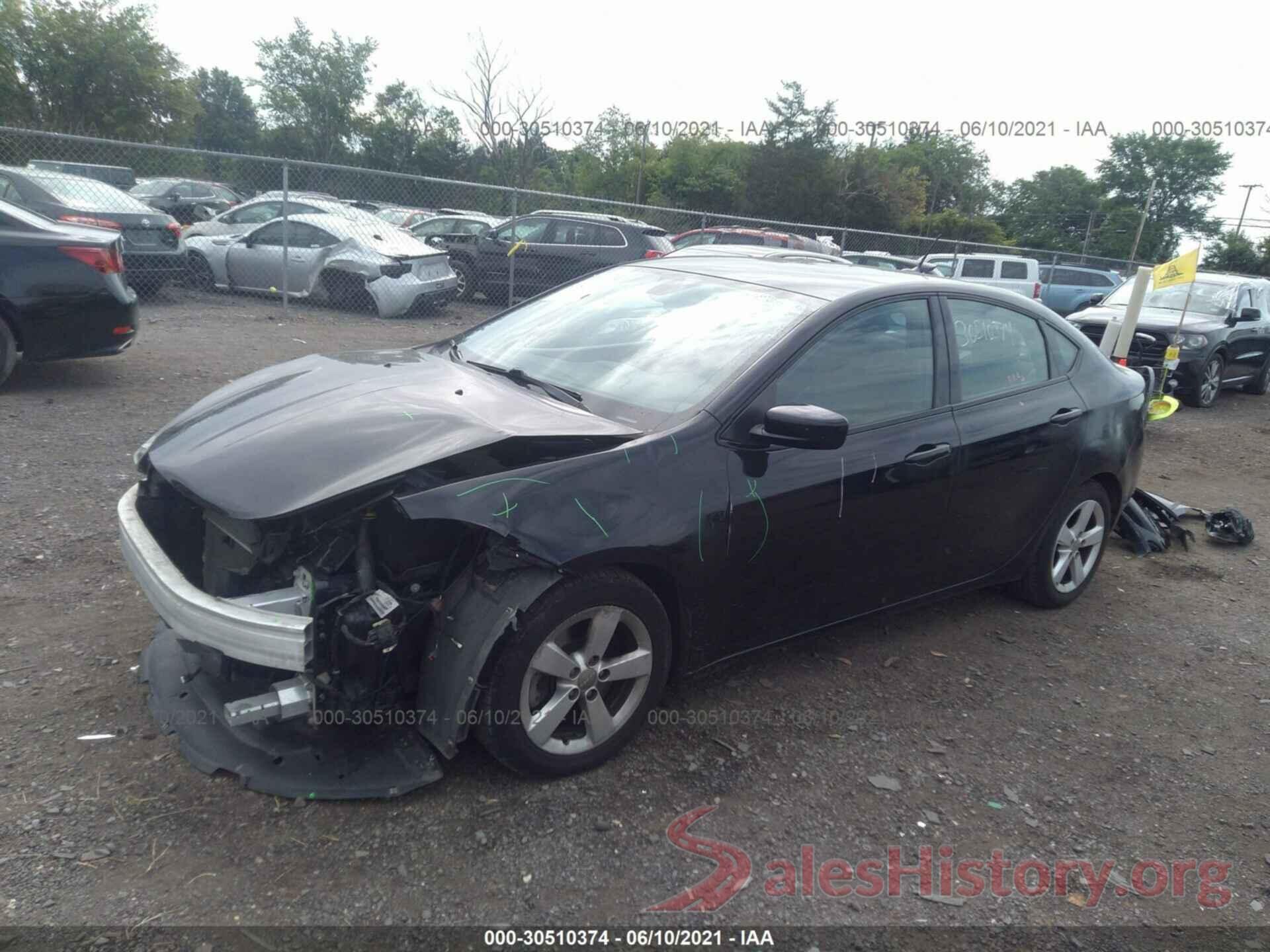 1C3CDFBB3GD605835 2016 DODGE DART