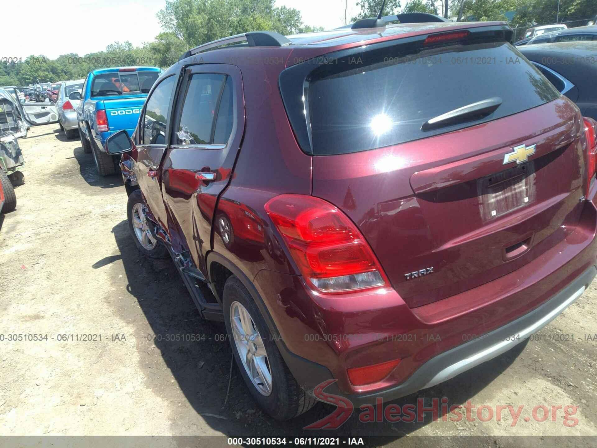 3GNCJLSB2HL276261 2017 CHEVROLET TRAX