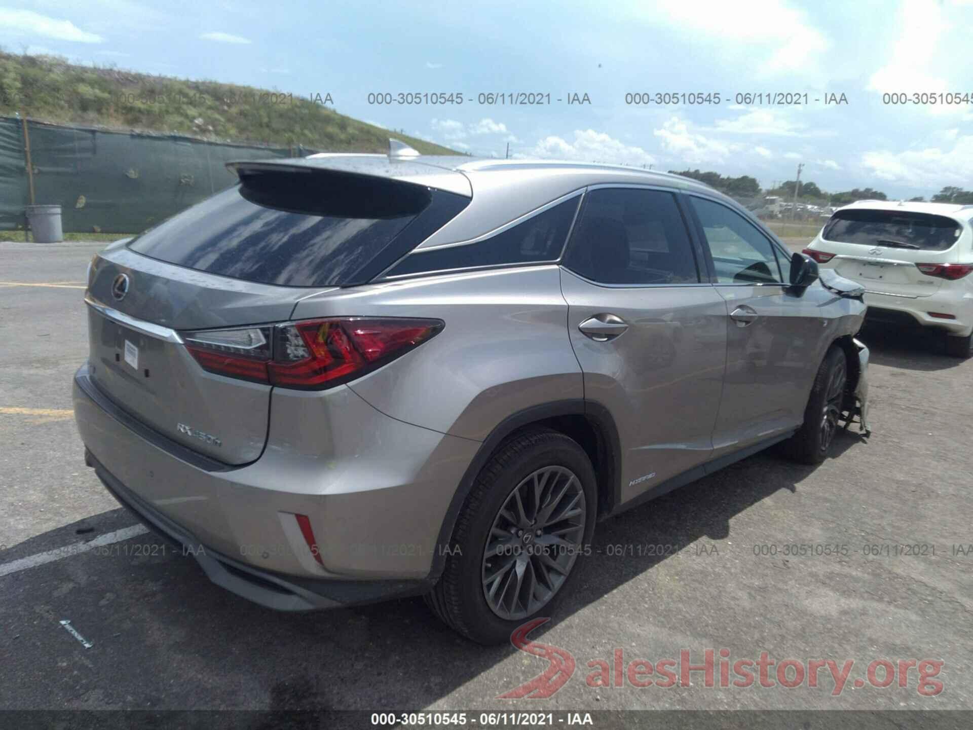 2T2BGMCA1KC041970 2019 LEXUS RX