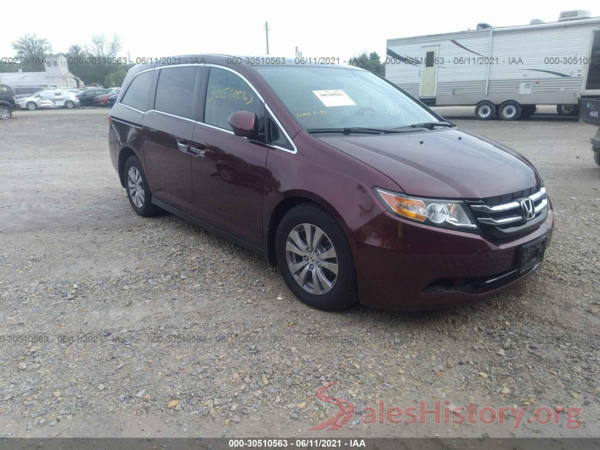 5FNRL5H48GB165132 2016 HONDA ODYSSEY