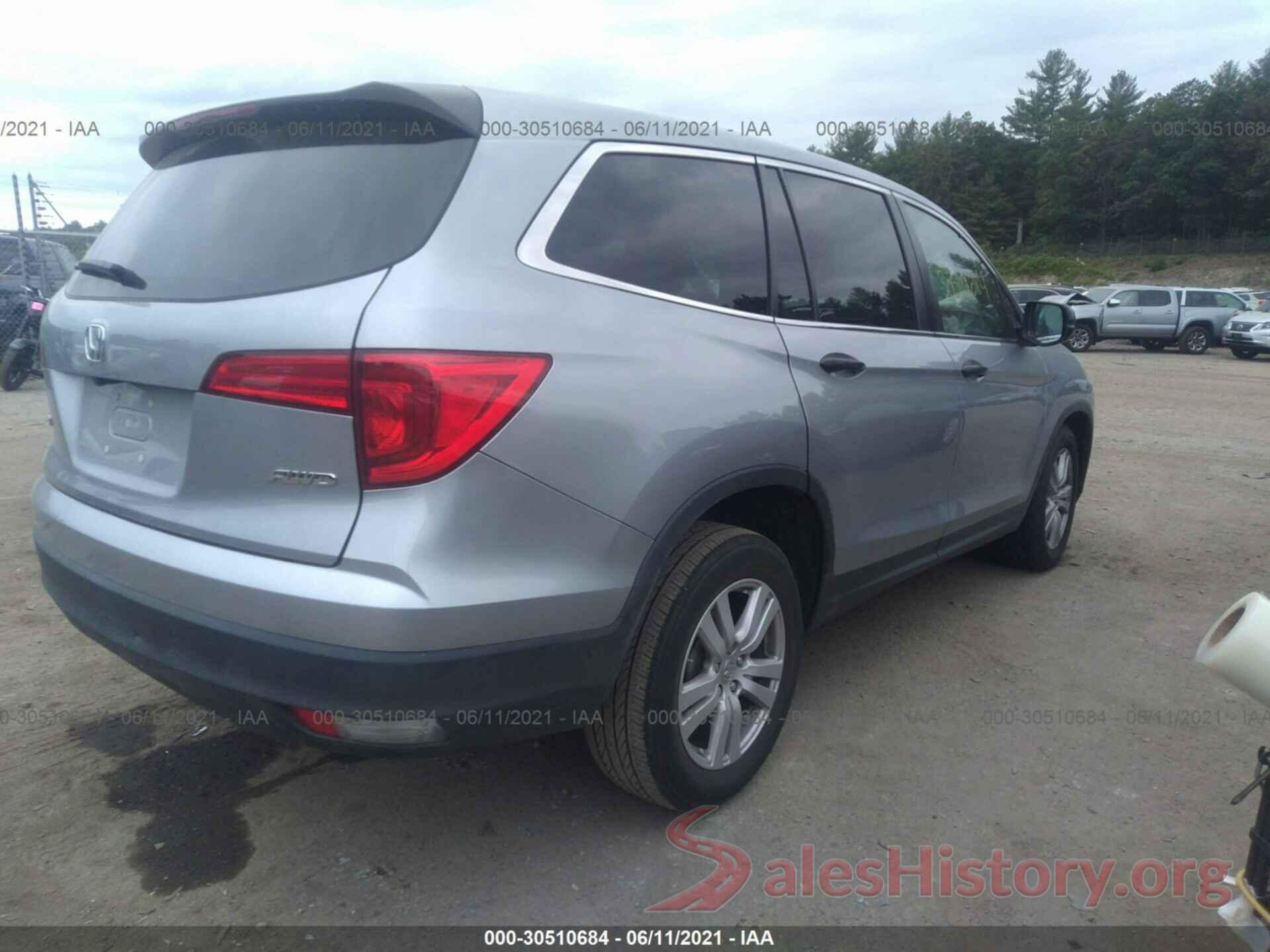 5FNYF6H14JB028257 2018 HONDA PILOT