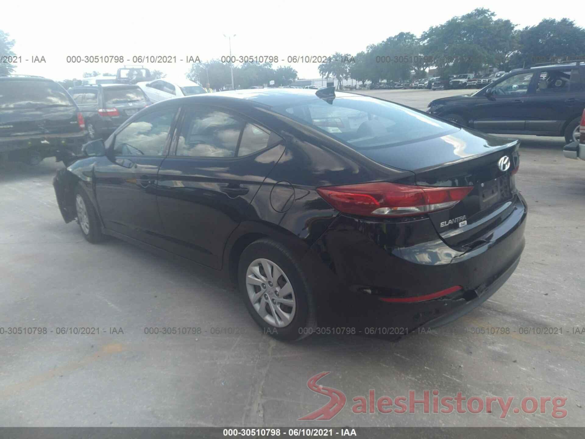 5NPD74LF5HH171412 2017 HYUNDAI ELANTRA