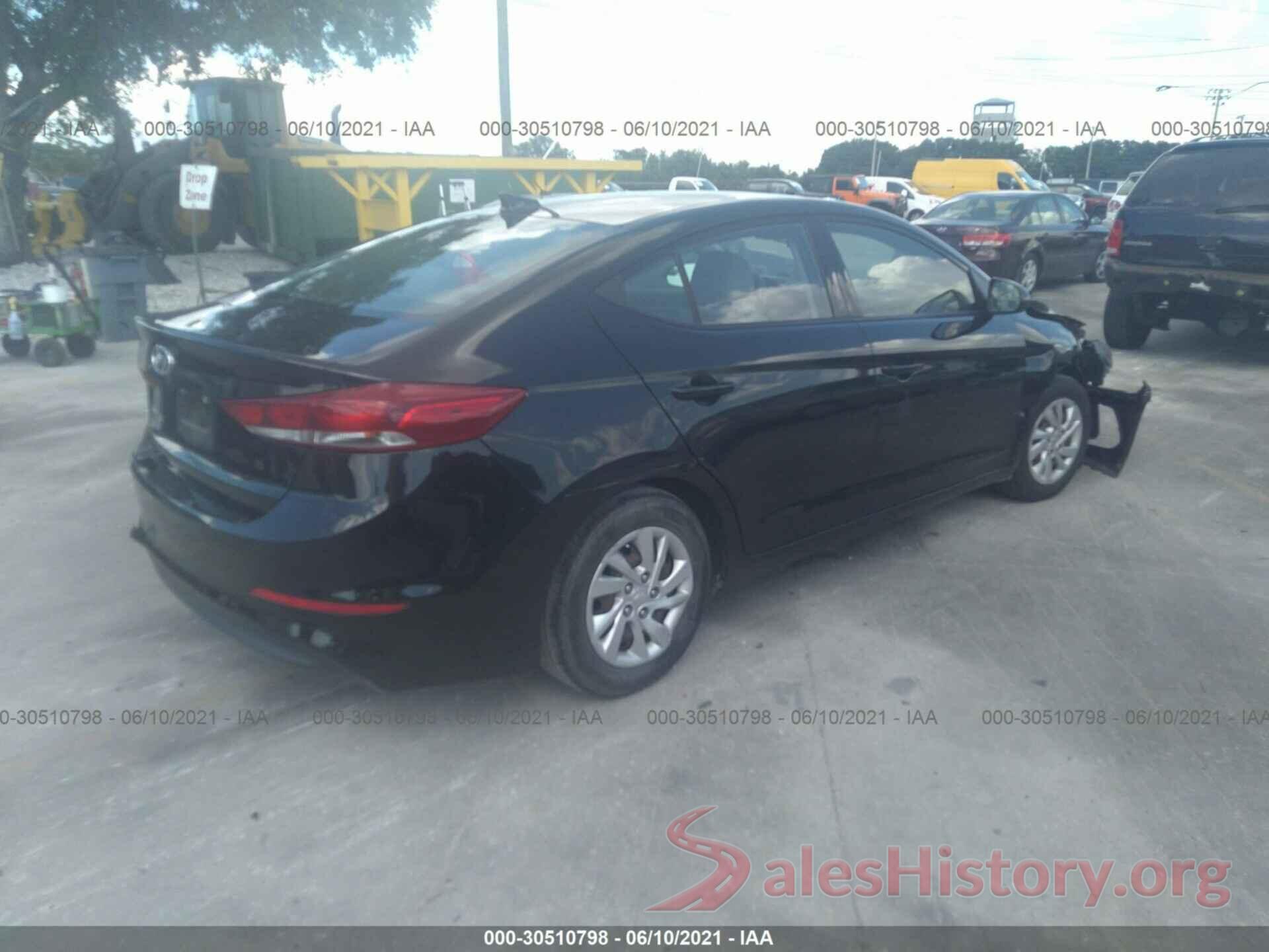 5NPD74LF5HH171412 2017 HYUNDAI ELANTRA