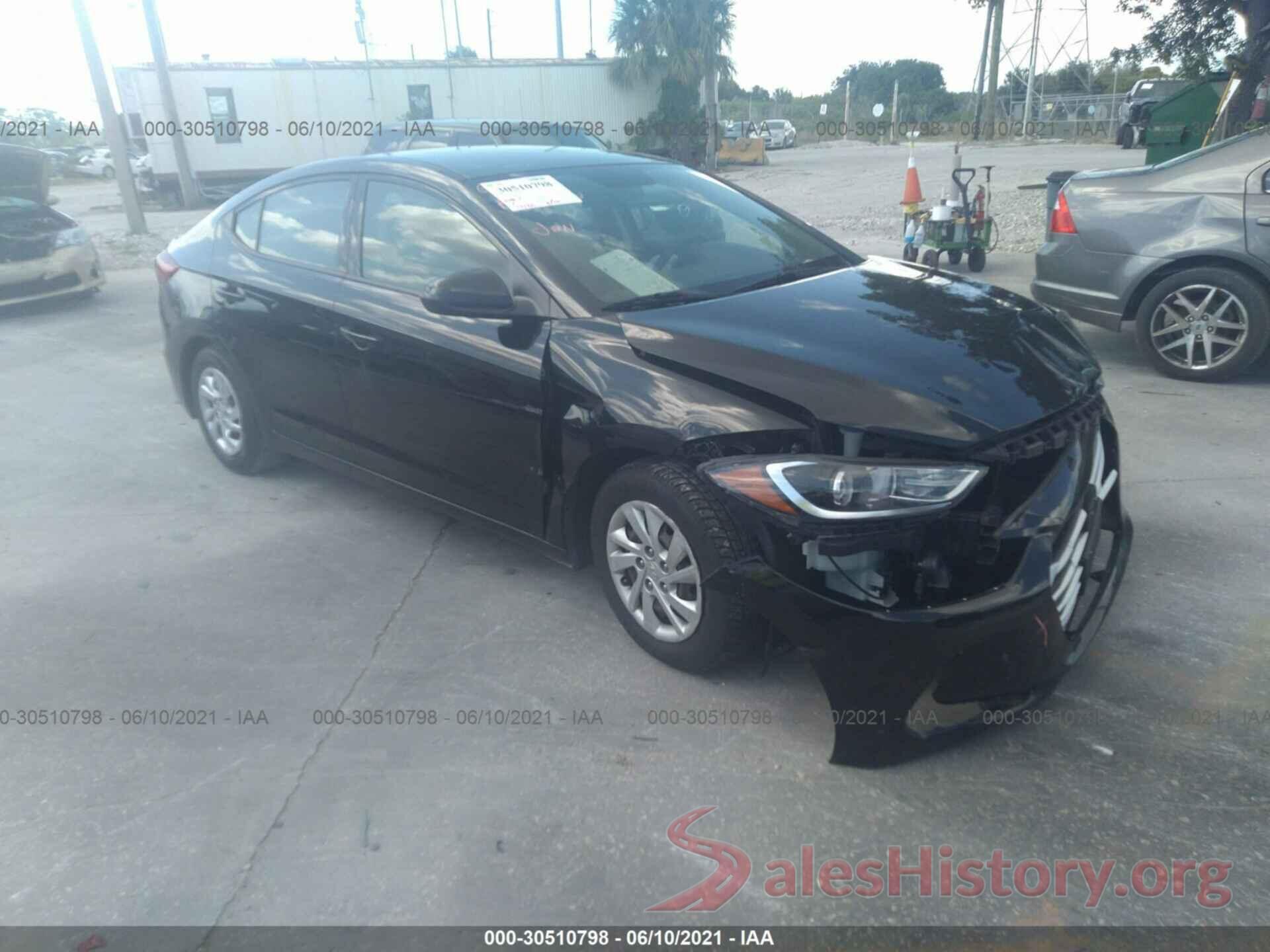 5NPD74LF5HH171412 2017 HYUNDAI ELANTRA