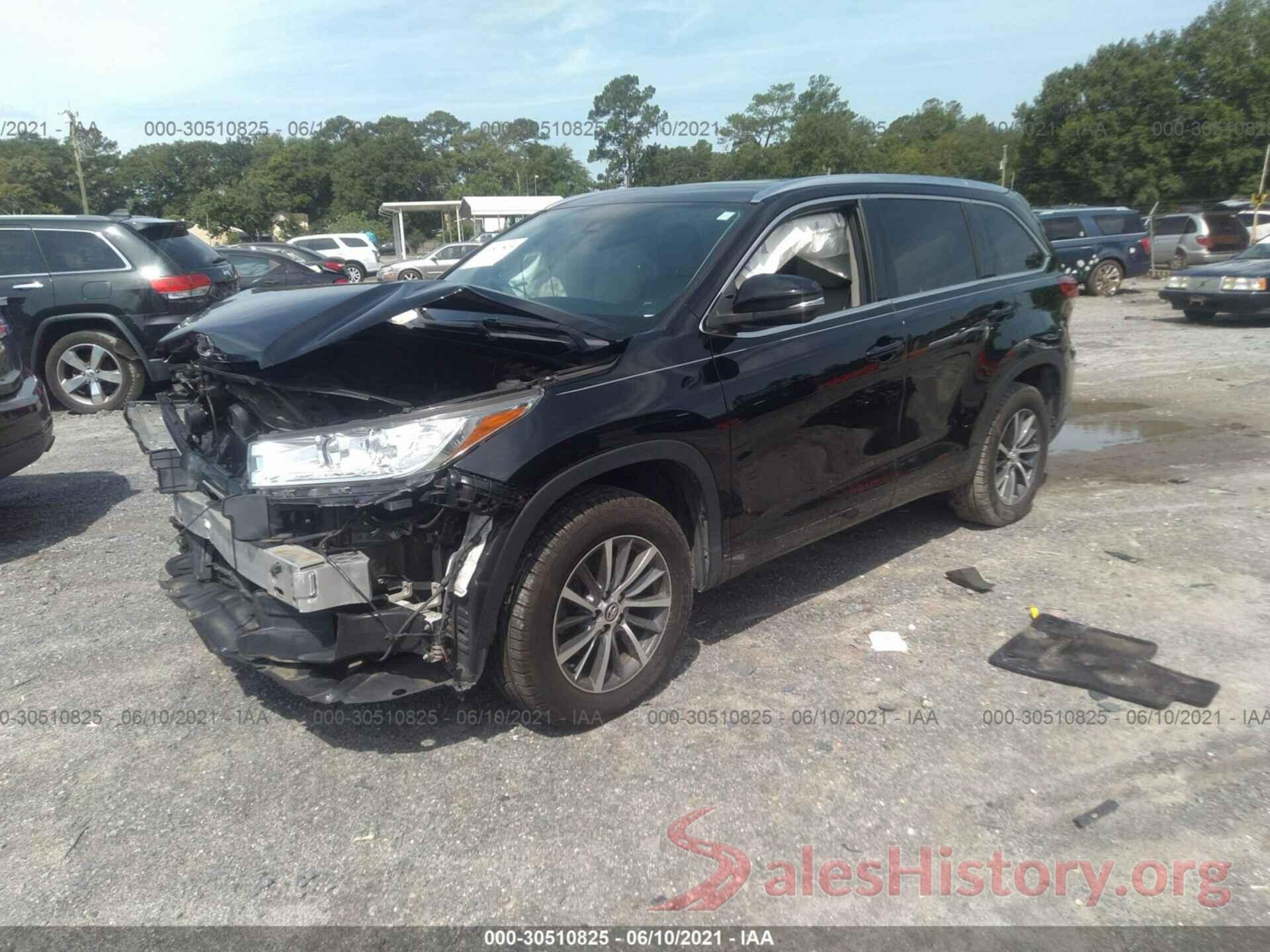 5TDKZRFH6HS513469 2017 TOYOTA HIGHLANDER