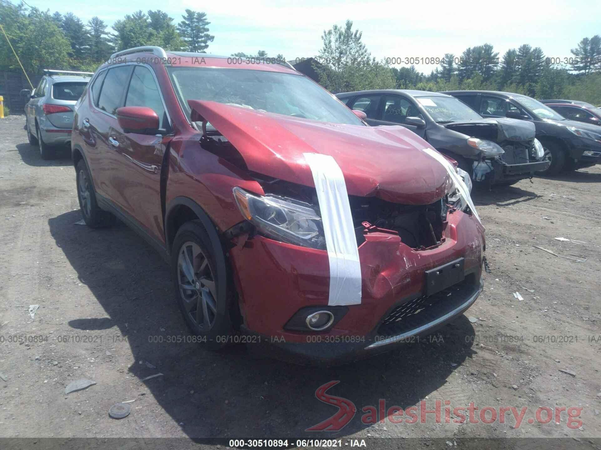 5N1AT2MVXGC836173 2016 NISSAN ROGUE