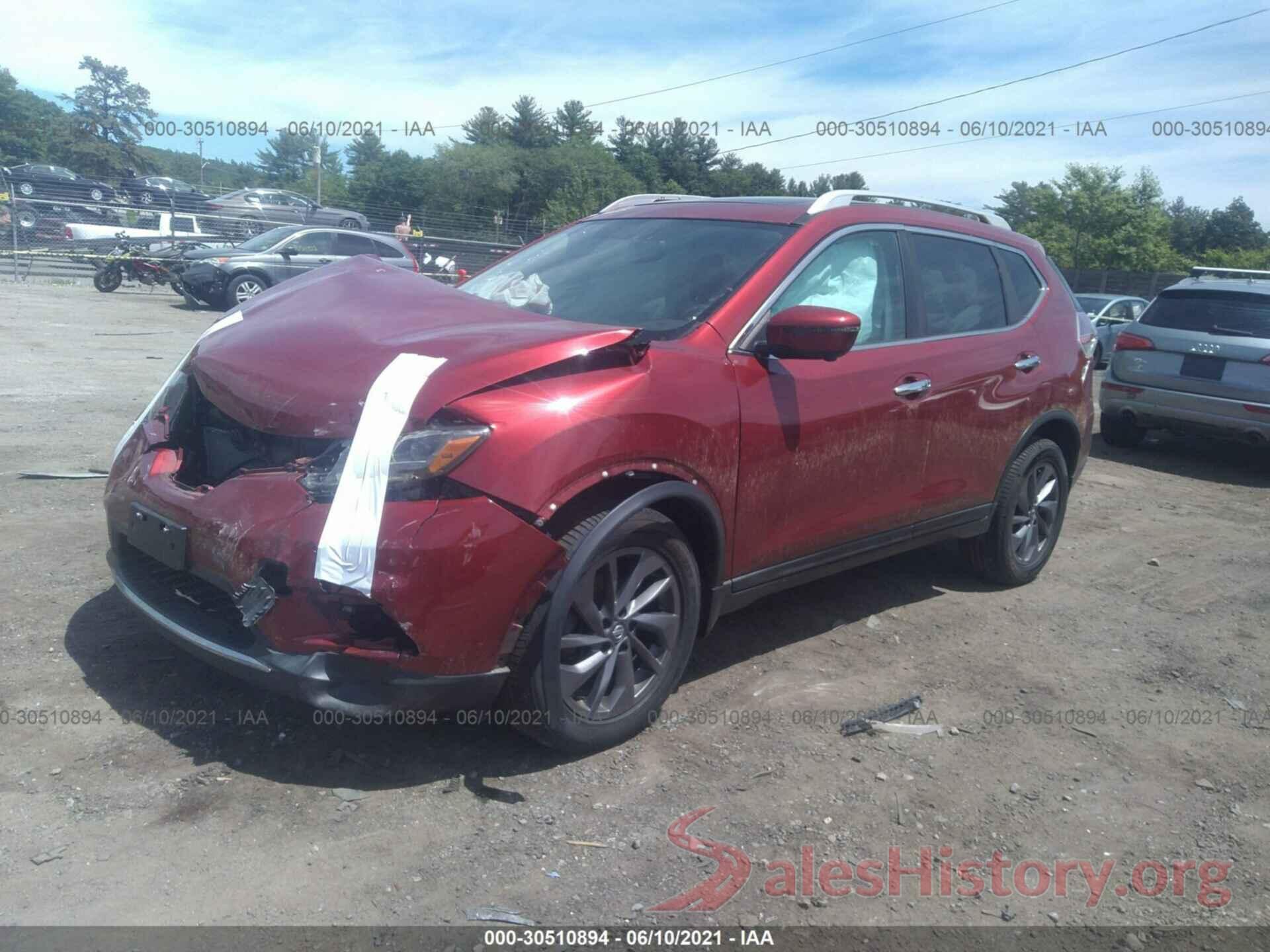 5N1AT2MVXGC836173 2016 NISSAN ROGUE