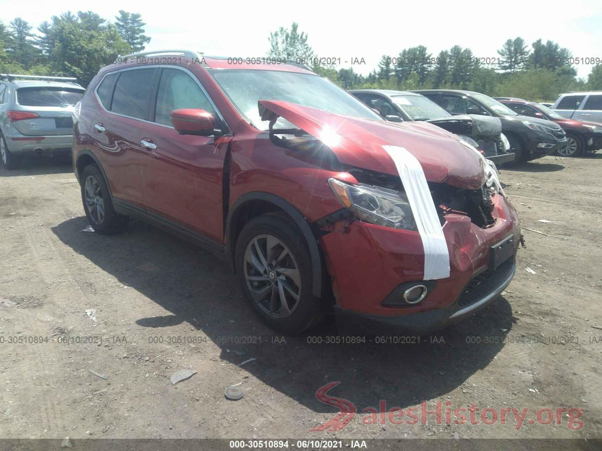 5N1AT2MVXGC836173 2016 NISSAN ROGUE