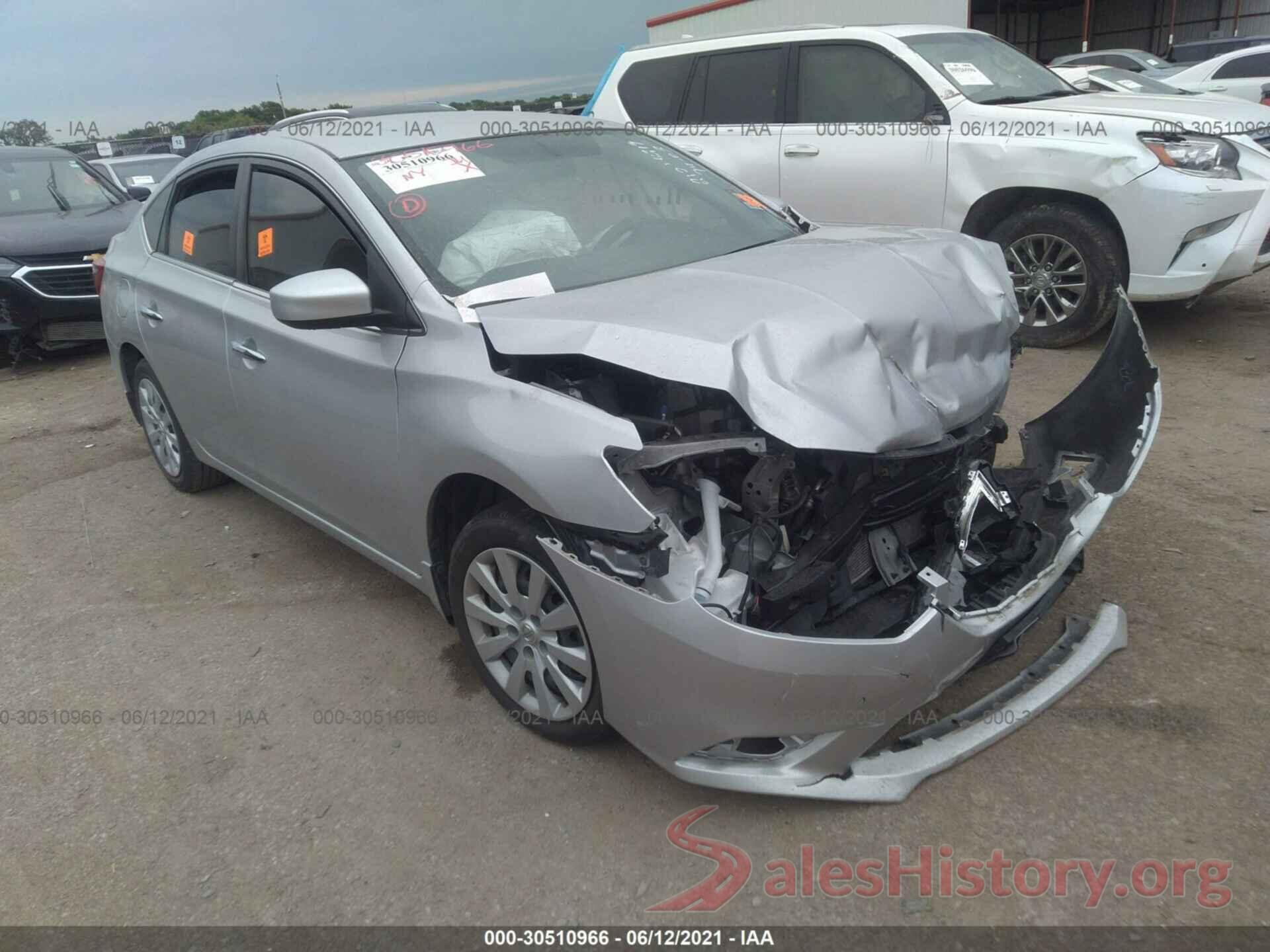 3N1AB7AP5KY336905 2019 NISSAN SENTRA